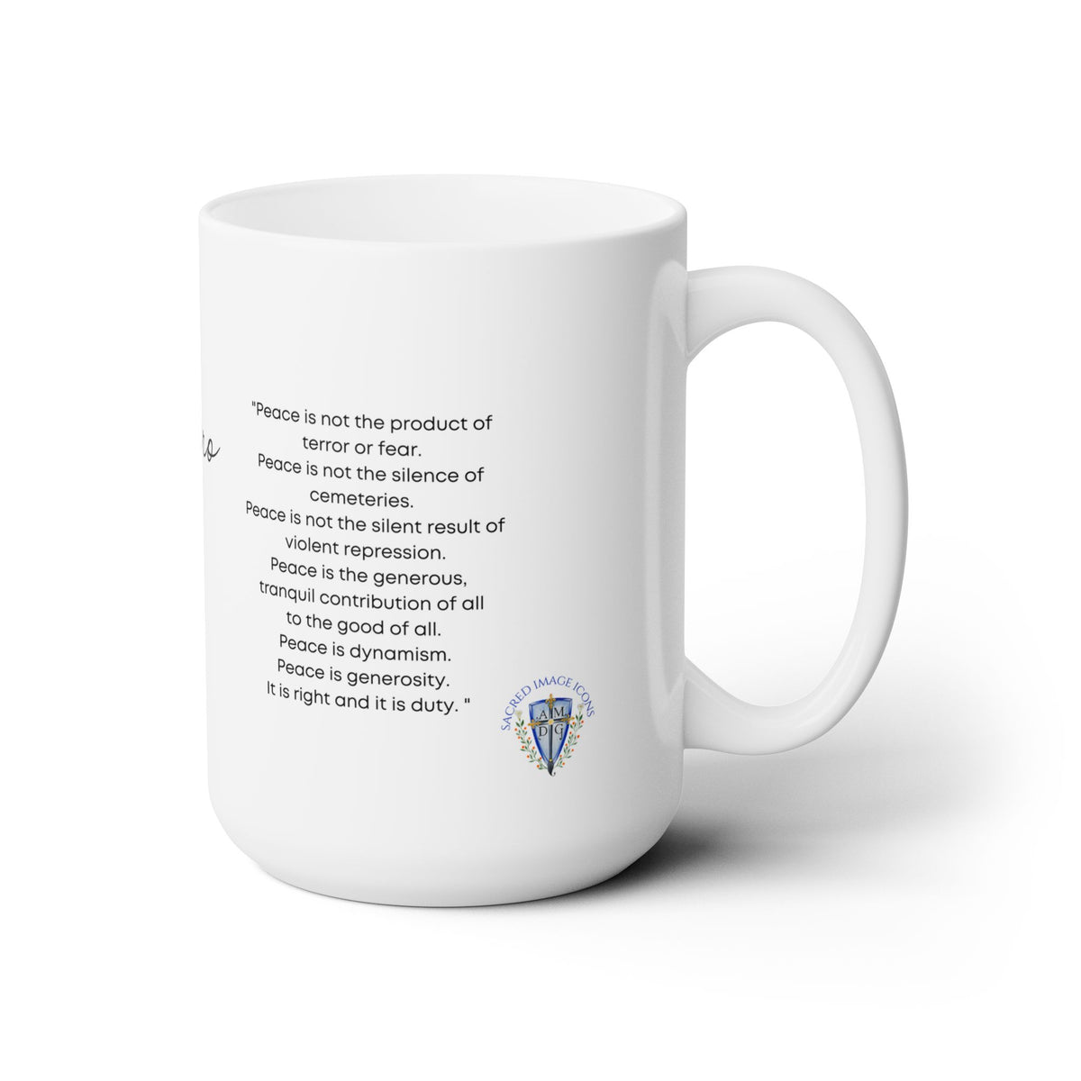 Saint Oscar Romero 15oz Prayer Mug 15oz