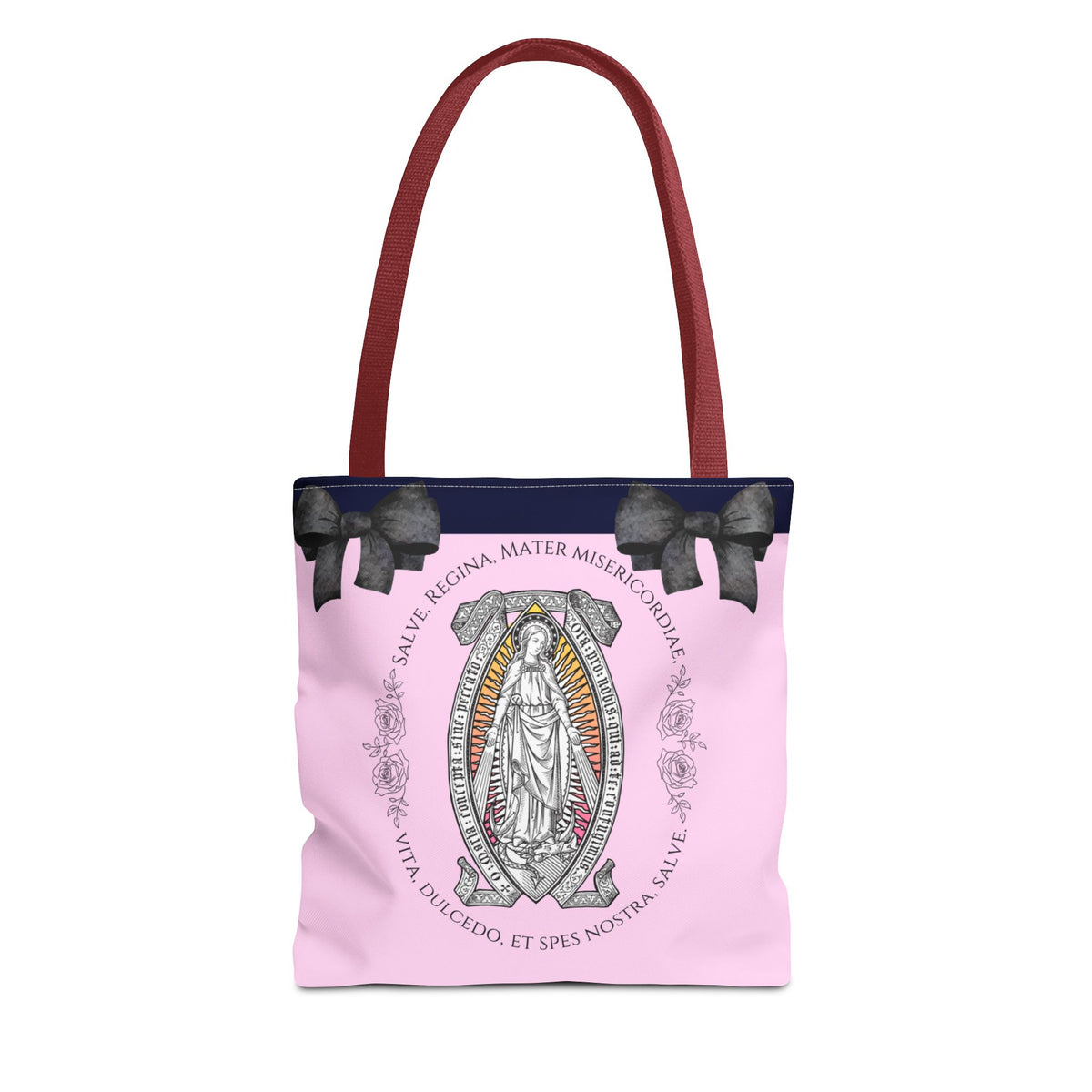 Blessed Mother Tote Bag - Pink