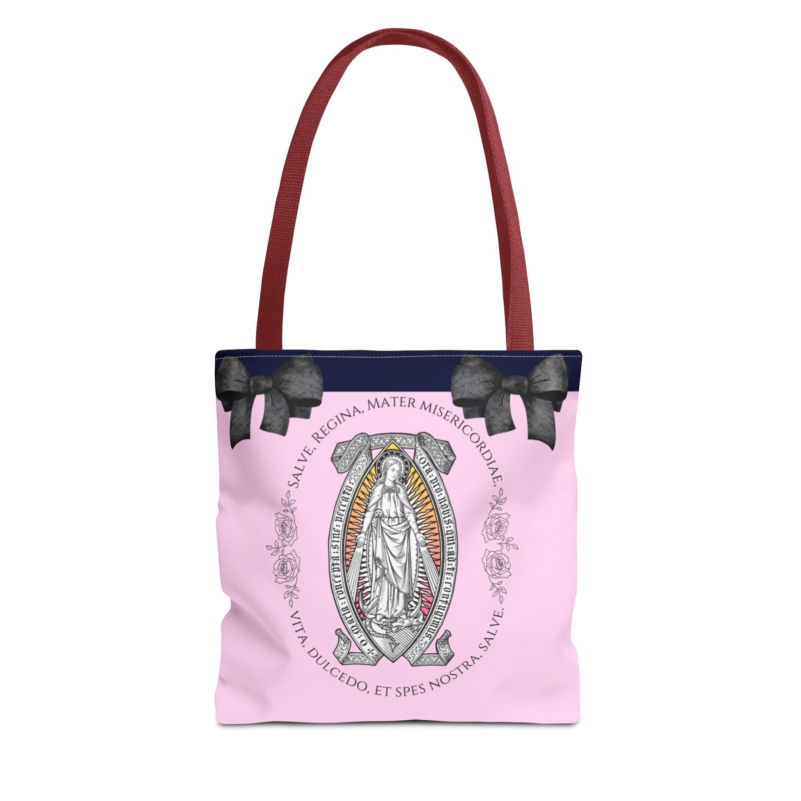 Blessed Mother Tote Bag - Pink