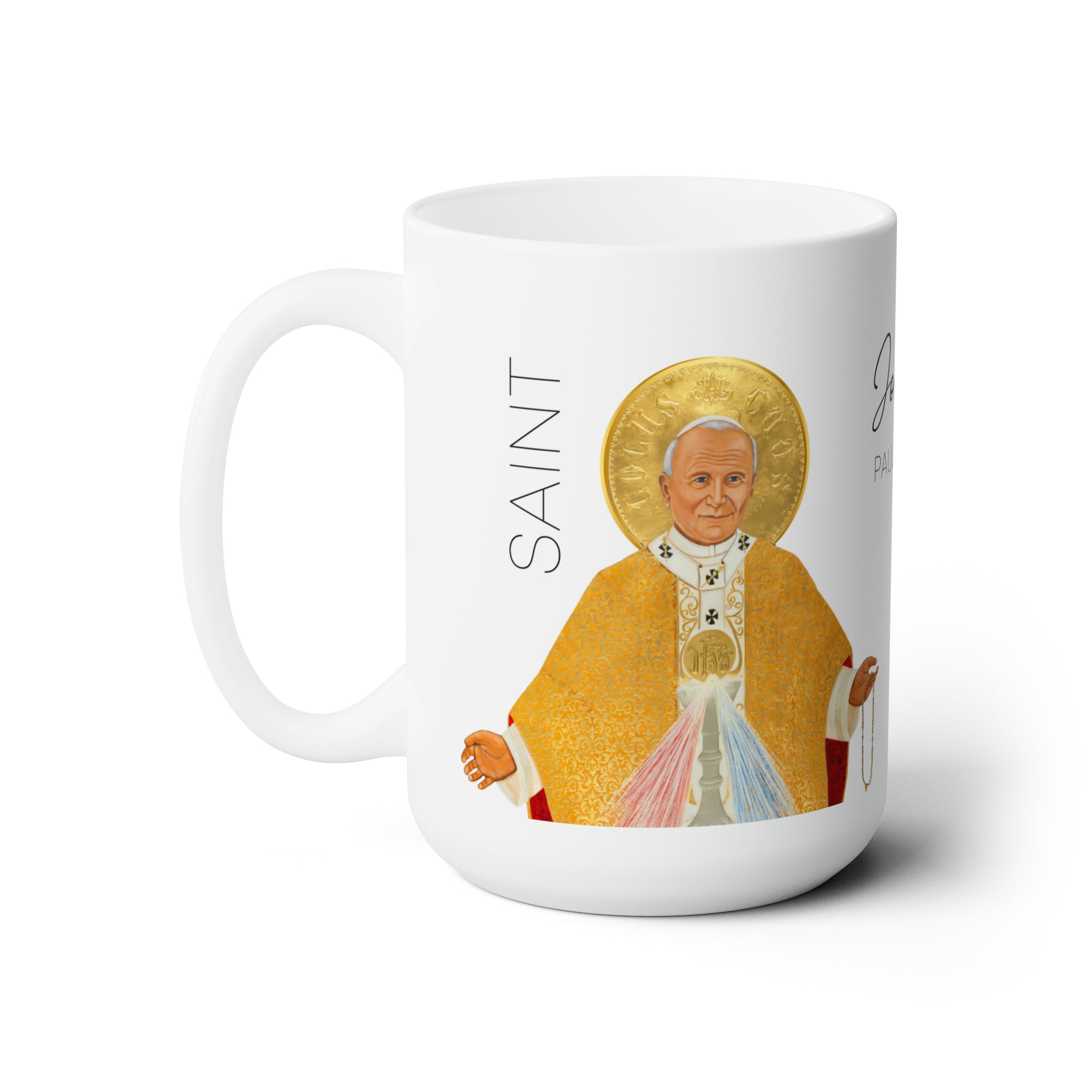 Saint John Paul II Prayer Mug 15oz