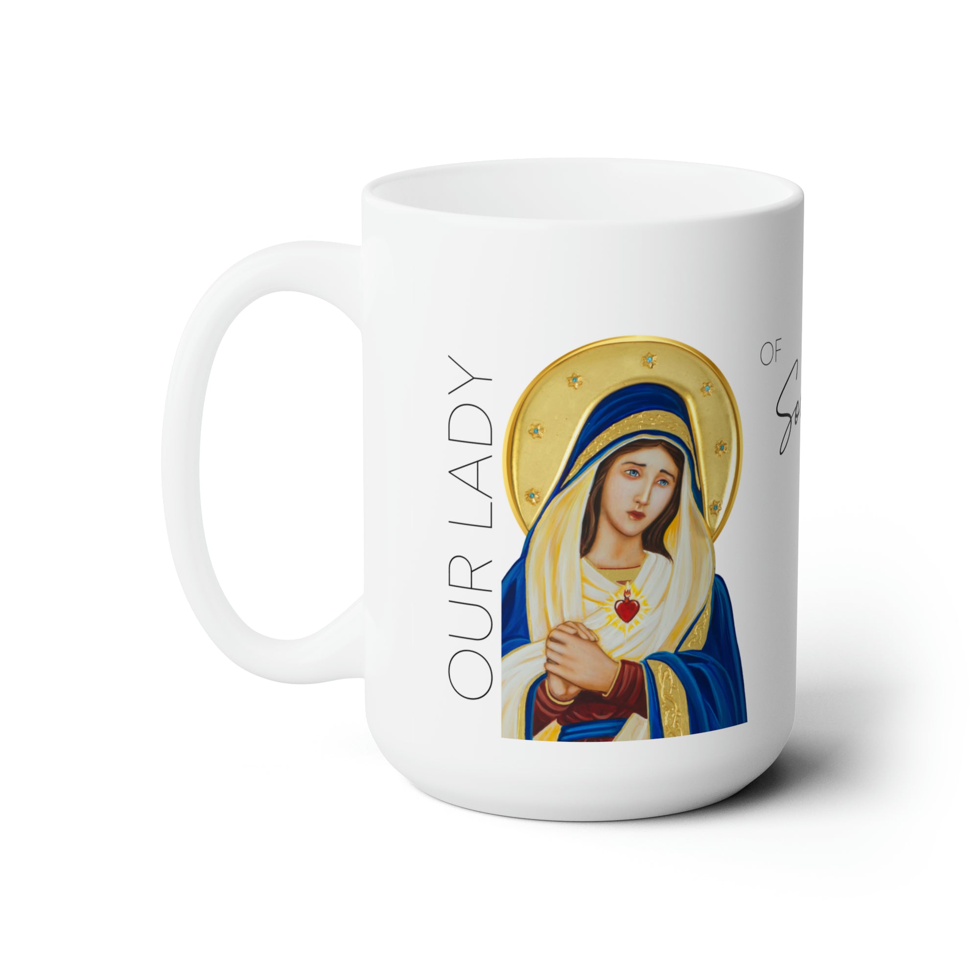 Our Lady of Sorrows Prayer mug 15oz