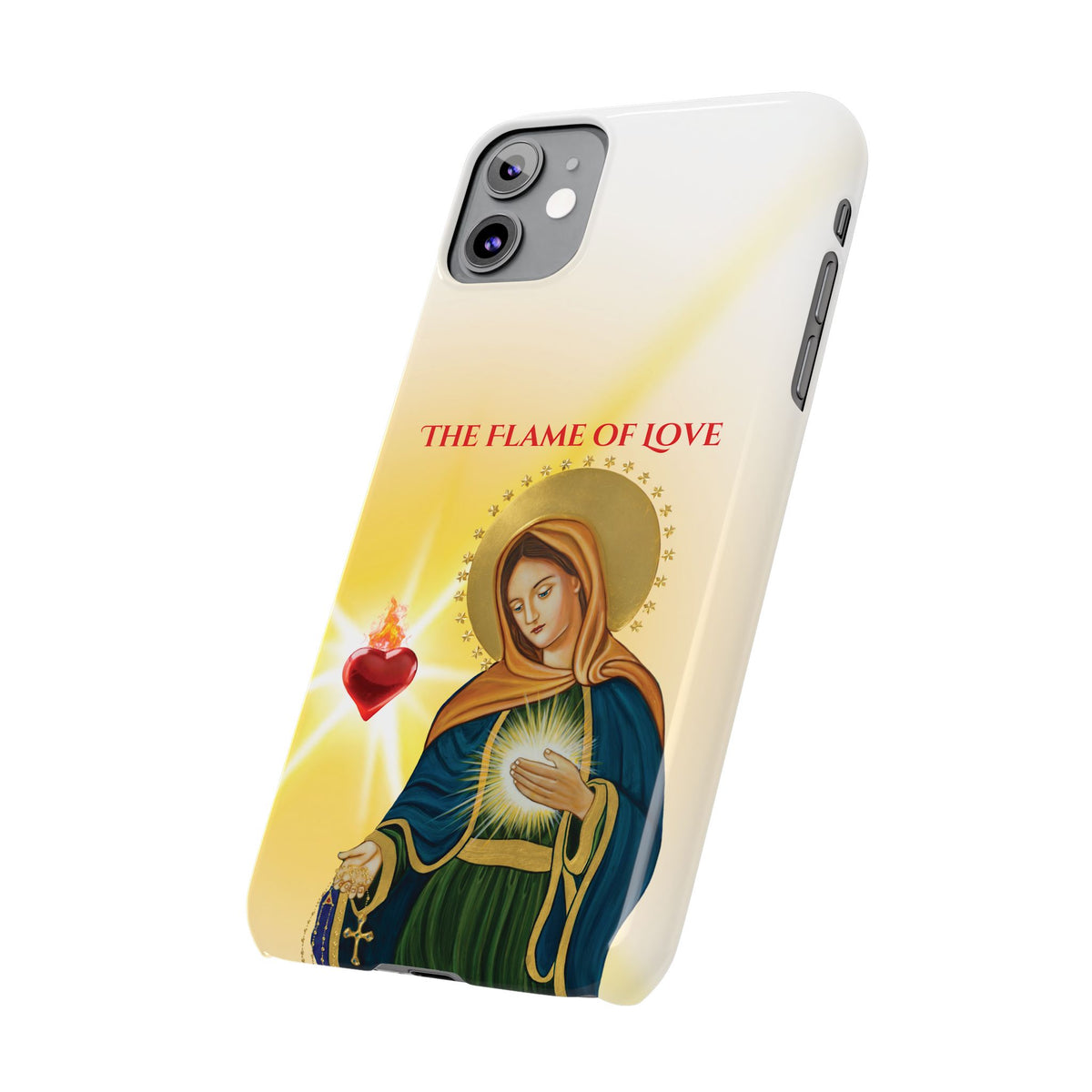 Flame of Love Slim Phone Case