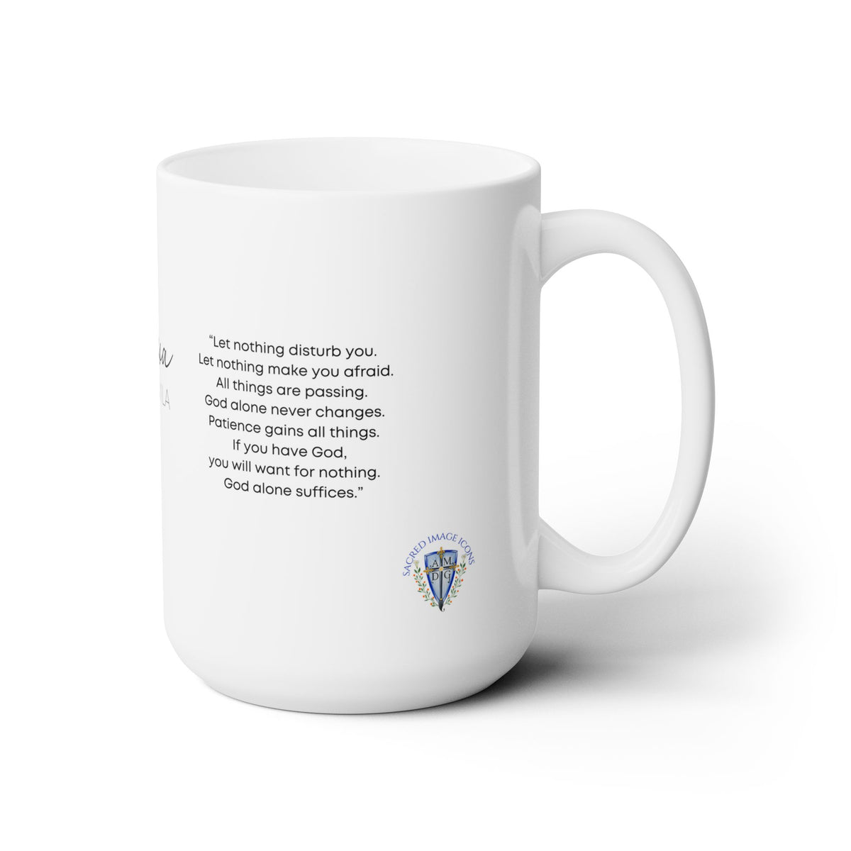 St Teresa of Avila Prayer Mug 15oz