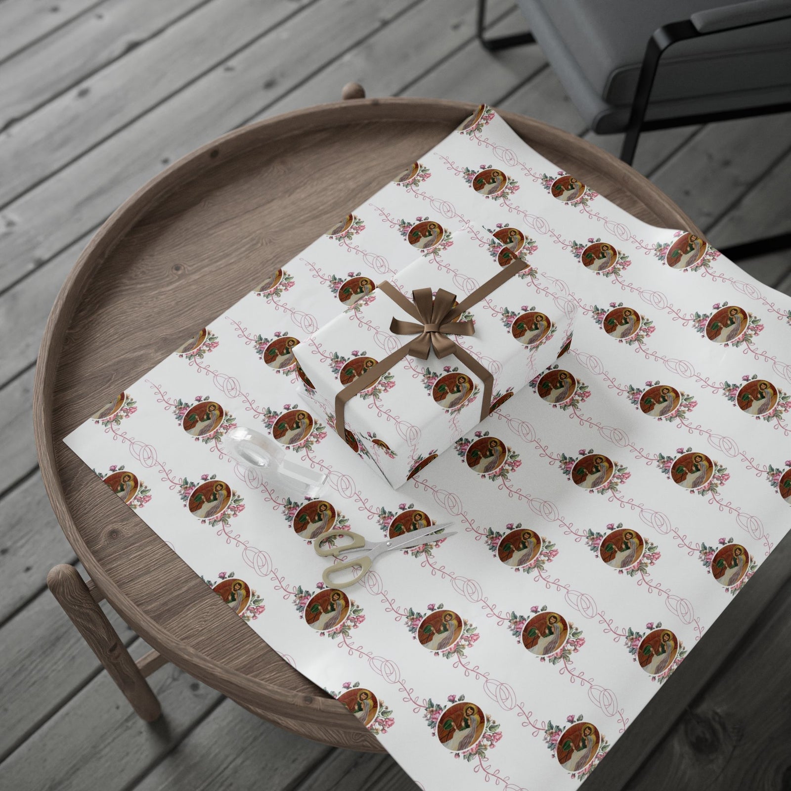 Gift Wrapping Paper - The Wedding of St. Joseph and Mary - Roll