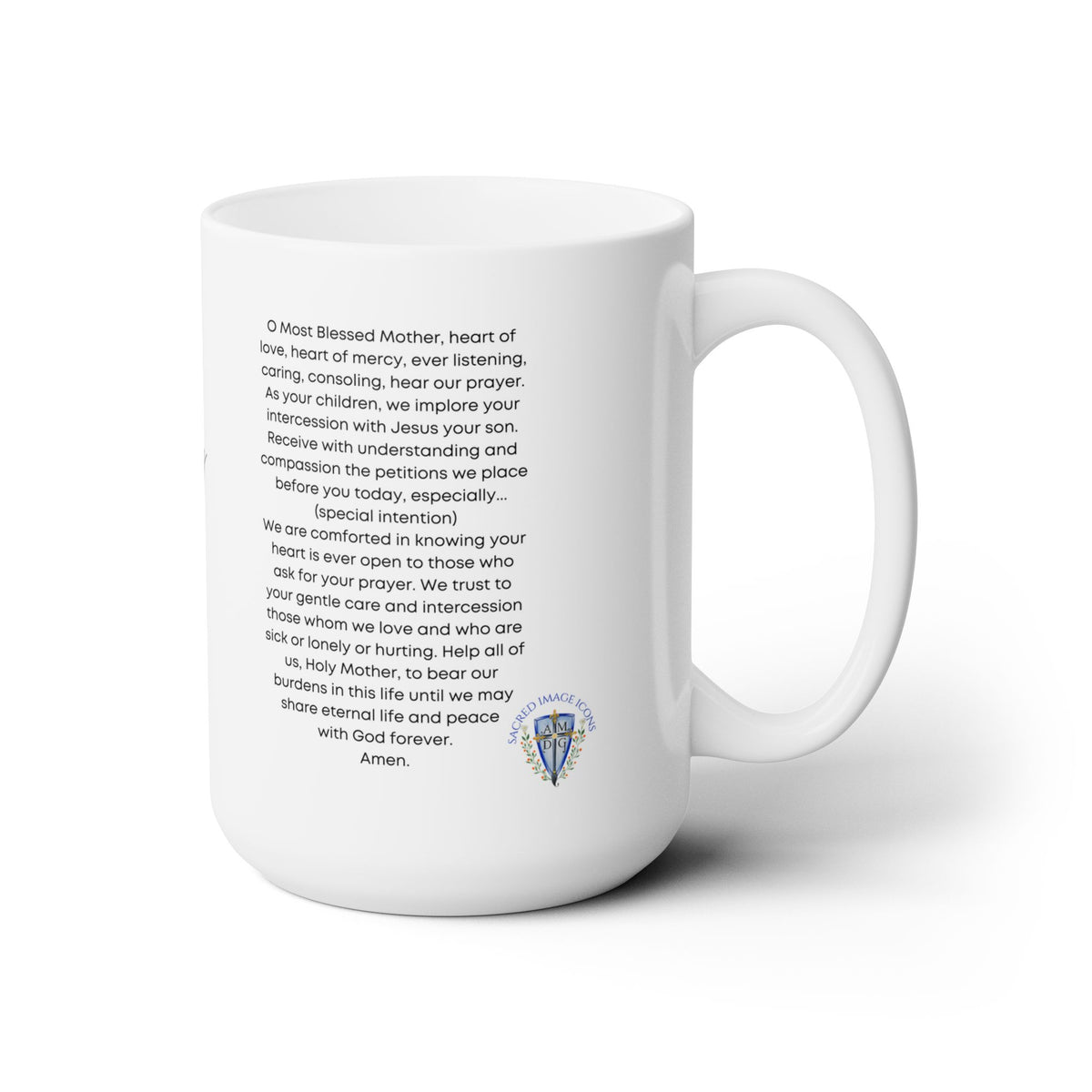 Immaculate Heart of Mary 15oz Ceramic Mug