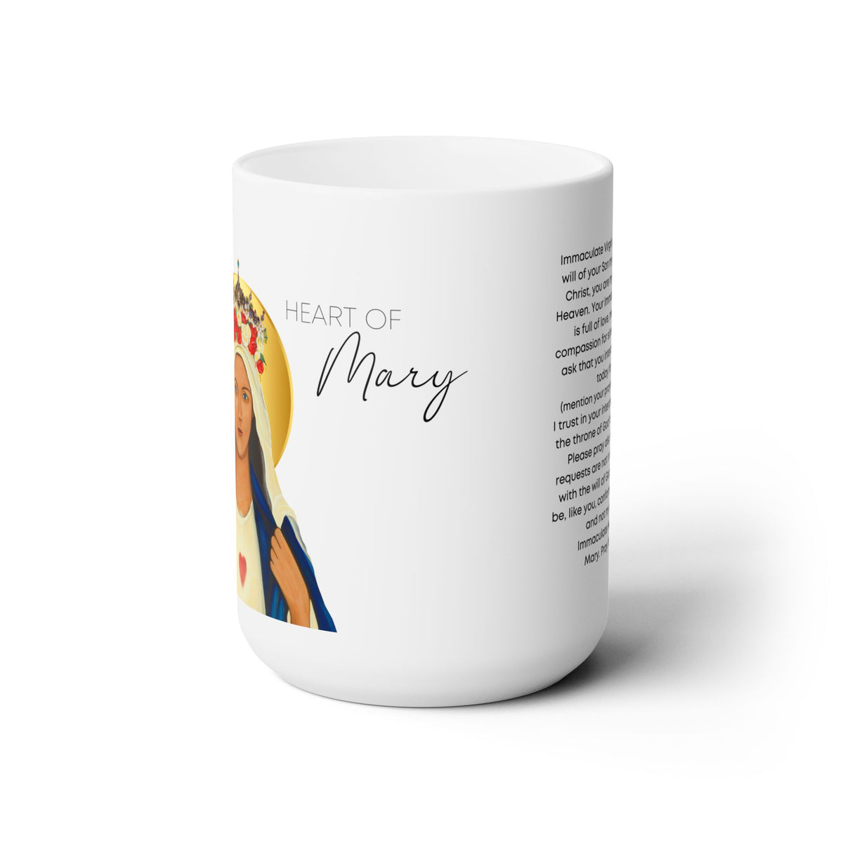 Immaculate Heart of Mary 15oz Ceramic Mug