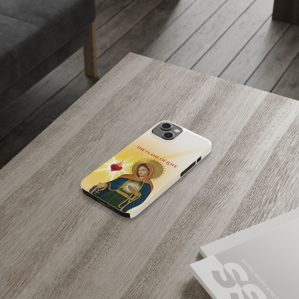 Flame of Love Slim Phone Case