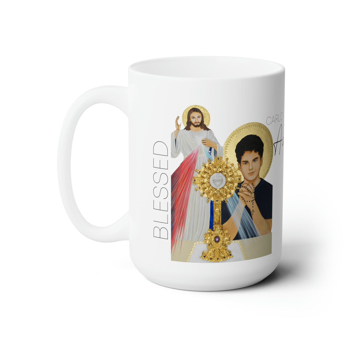 Blessed Carlo Acutis 15oz Ceramic Mug