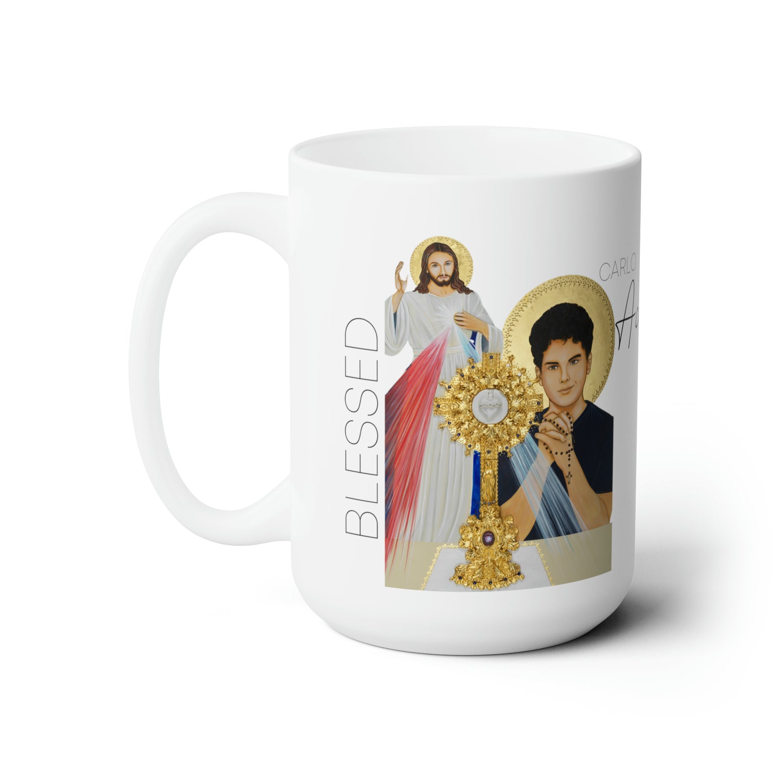 Blessed Carlo Acutis 15oz Ceramic Mug