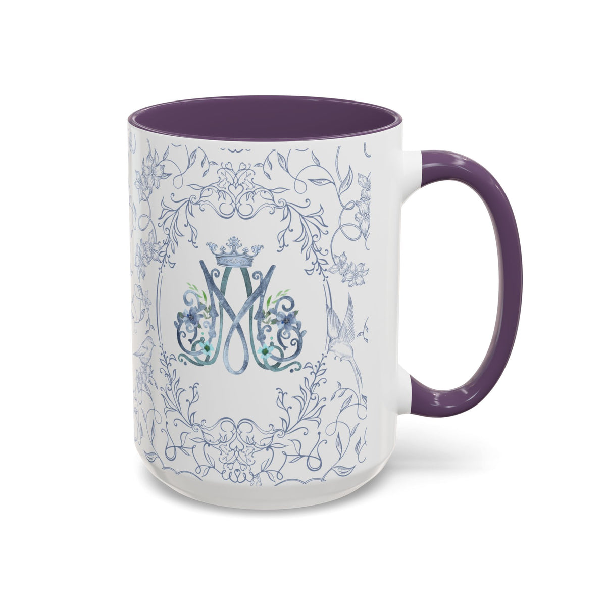 Ave Maria Blue Coffee Mug