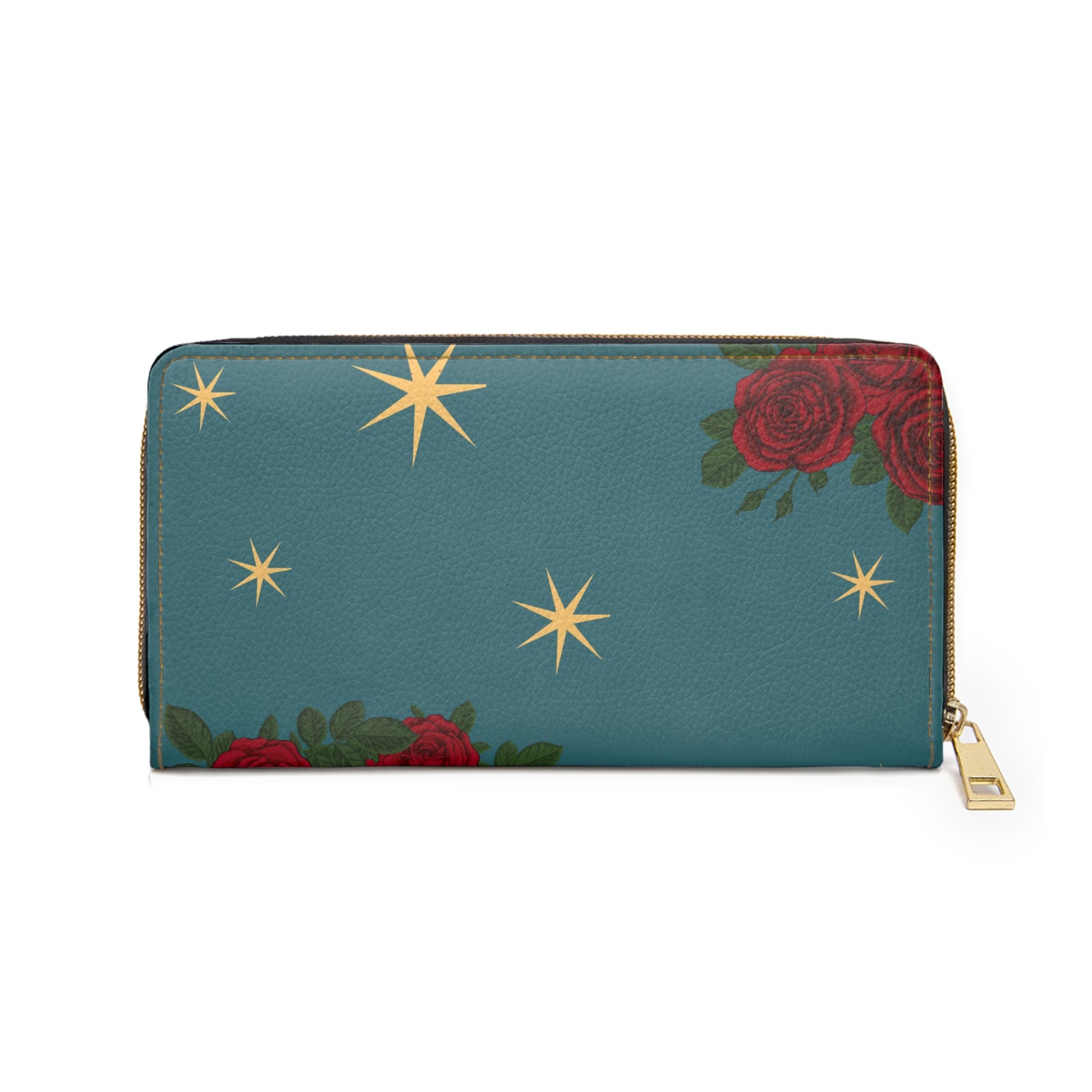 Our Lady of Guadalupe Zipper Wallet (Vegan Leather)