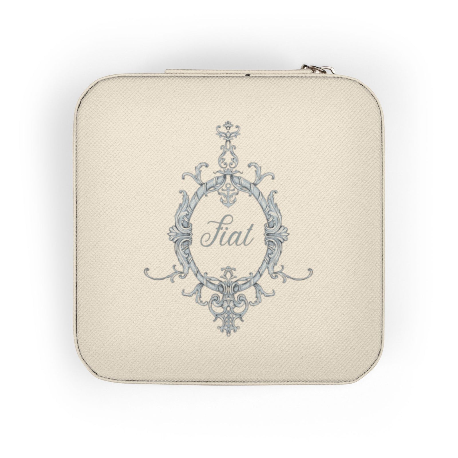 Fiat Compact Jewelry Travel Case – Portable Organizer for Rings, Earrings & Necklaces