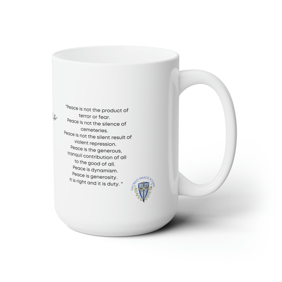 Saint Oscar Romero 15oz Prayer Mug 15oz