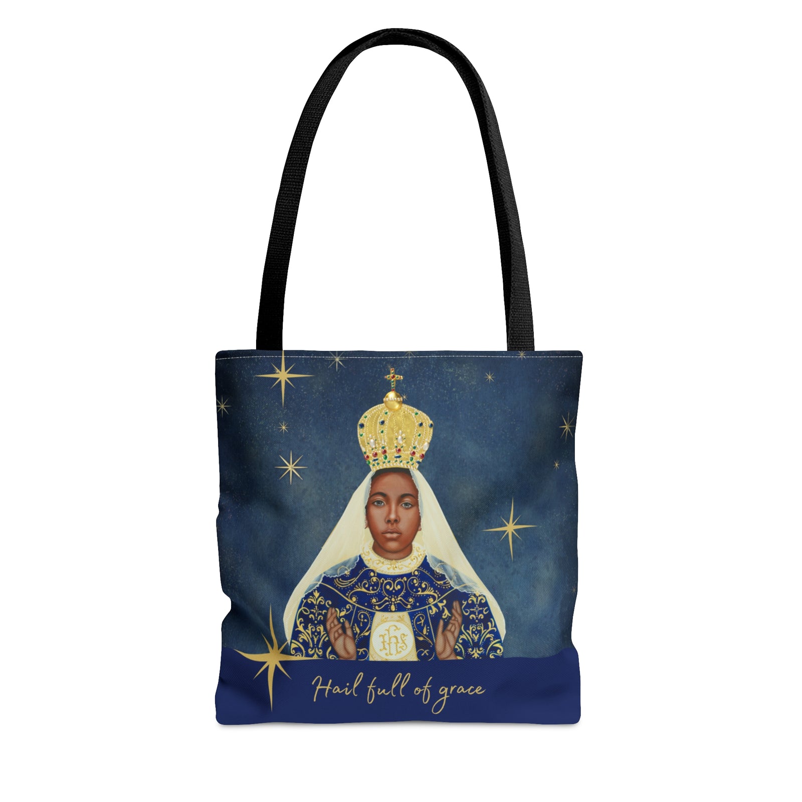 Black Madonna 13x13 Tote Bag