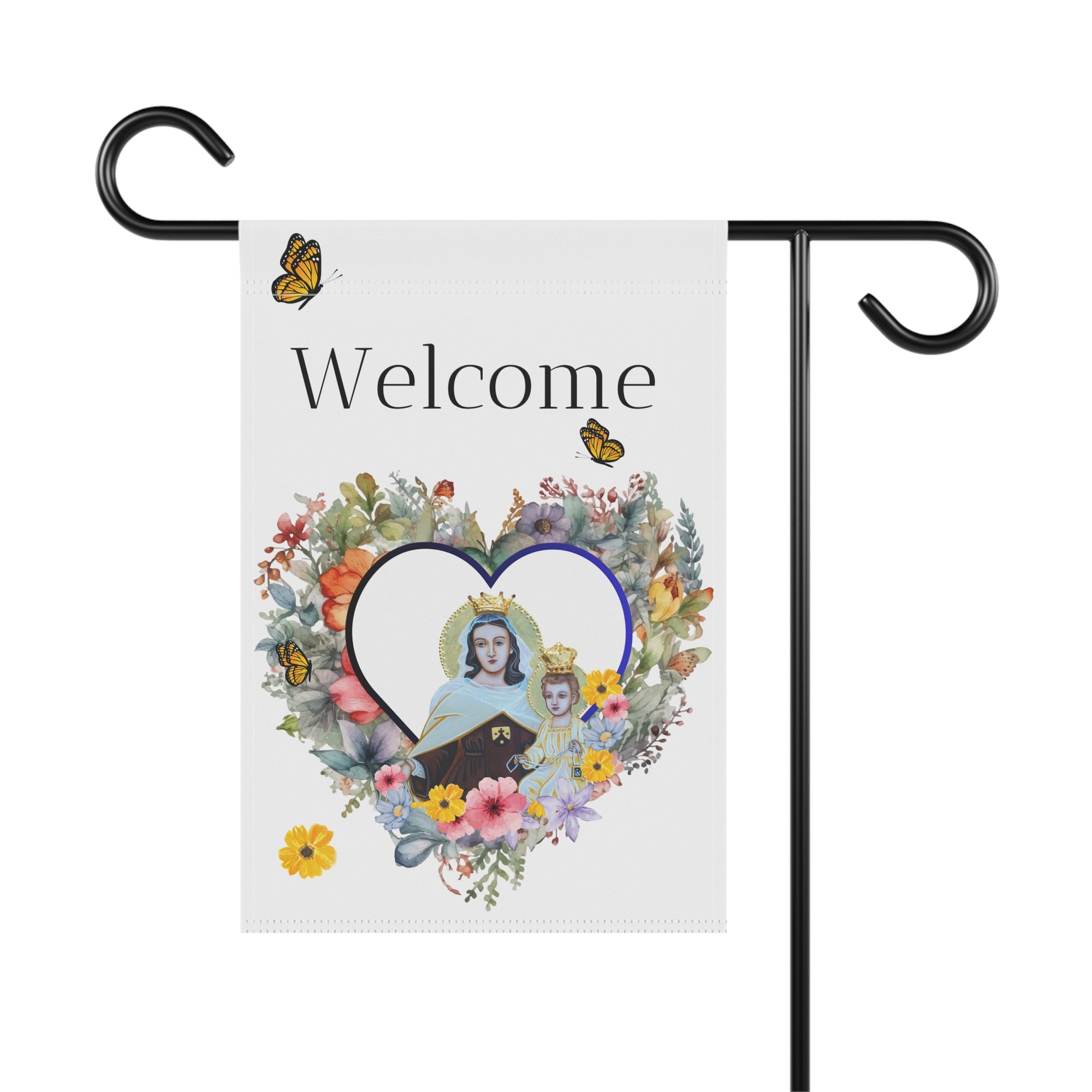 Our Lady of Mt Carmel Garden Flag