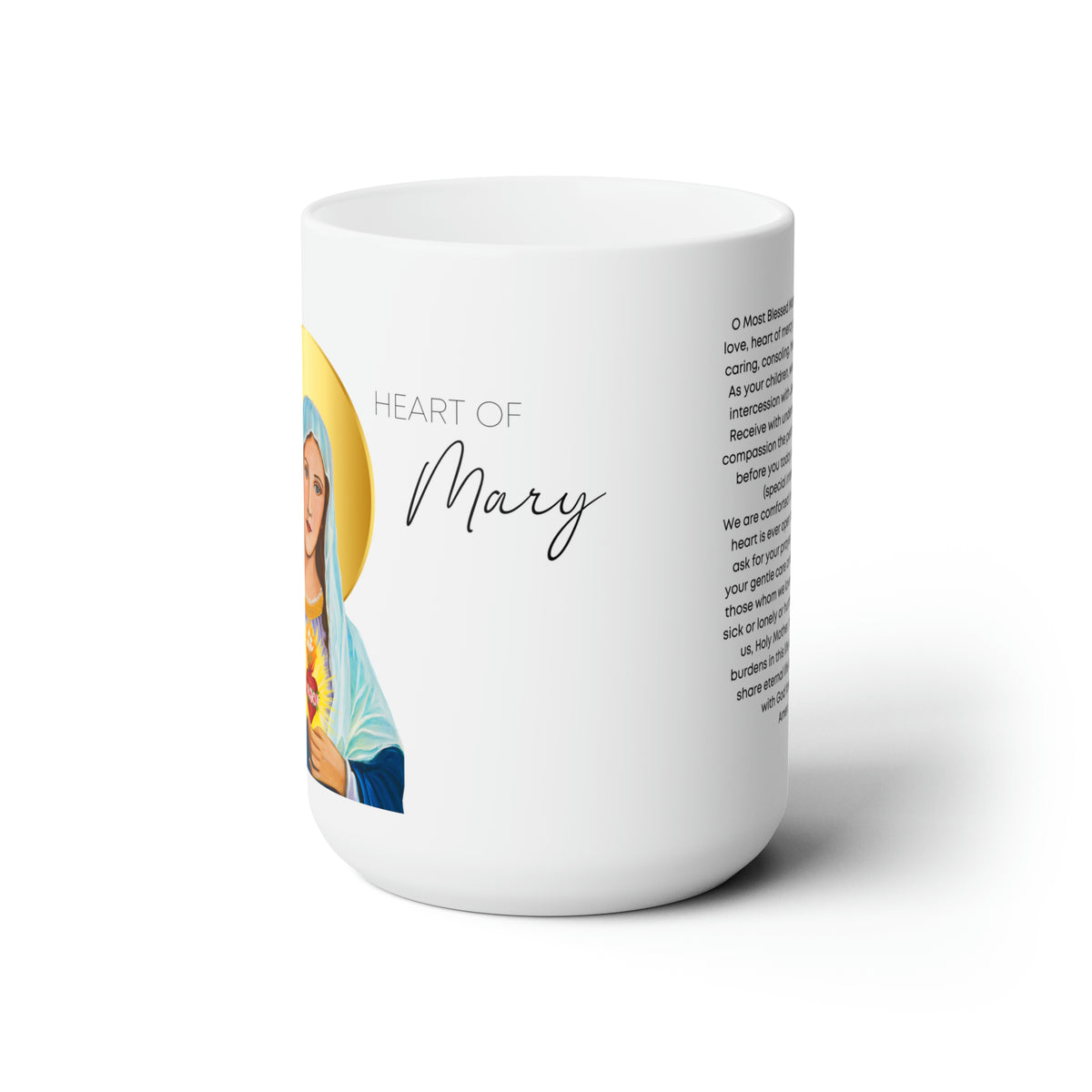 Immaculate Heart of Mary 15oz Ceramic Mug