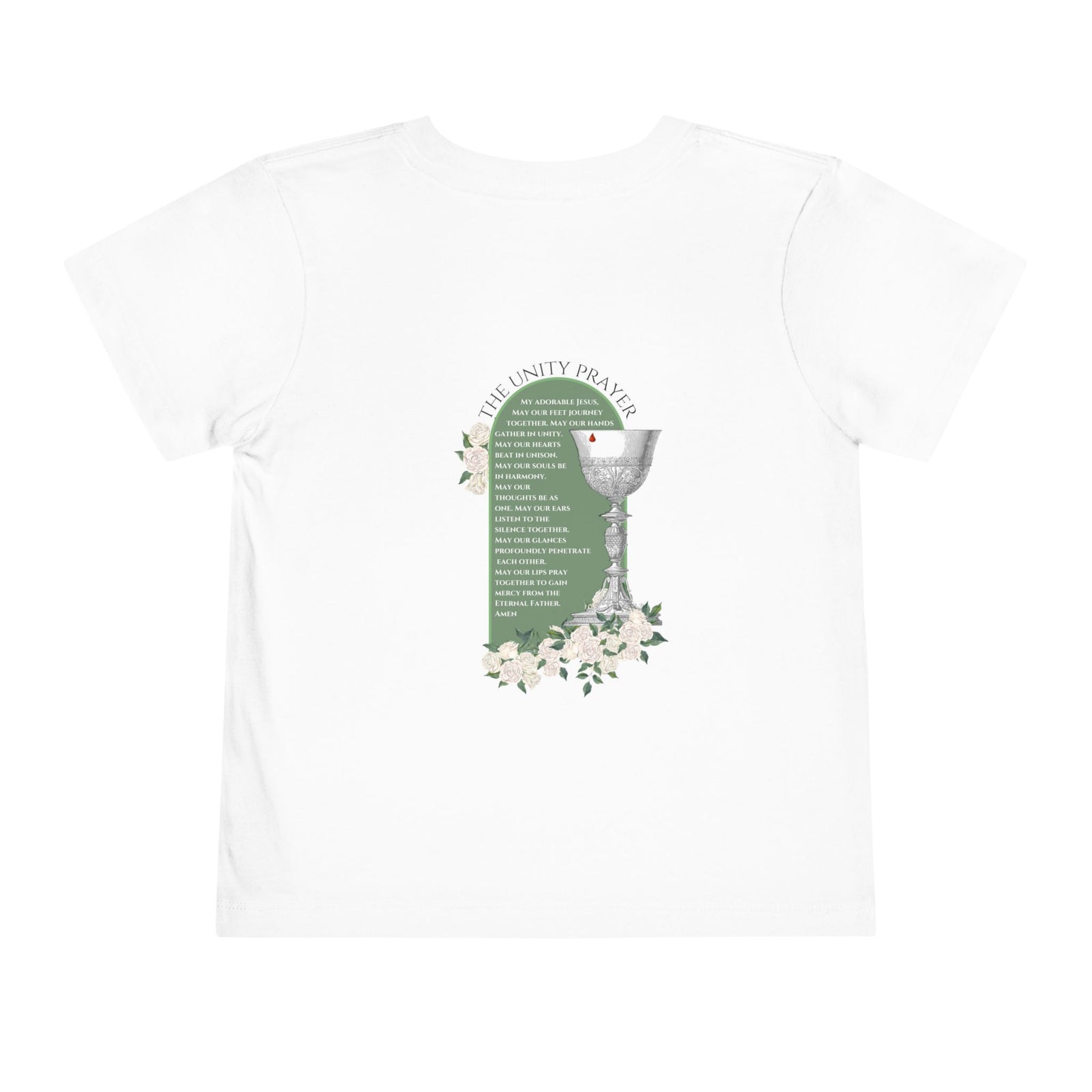 Toddler Tee Flame of Love Catholic Devotion