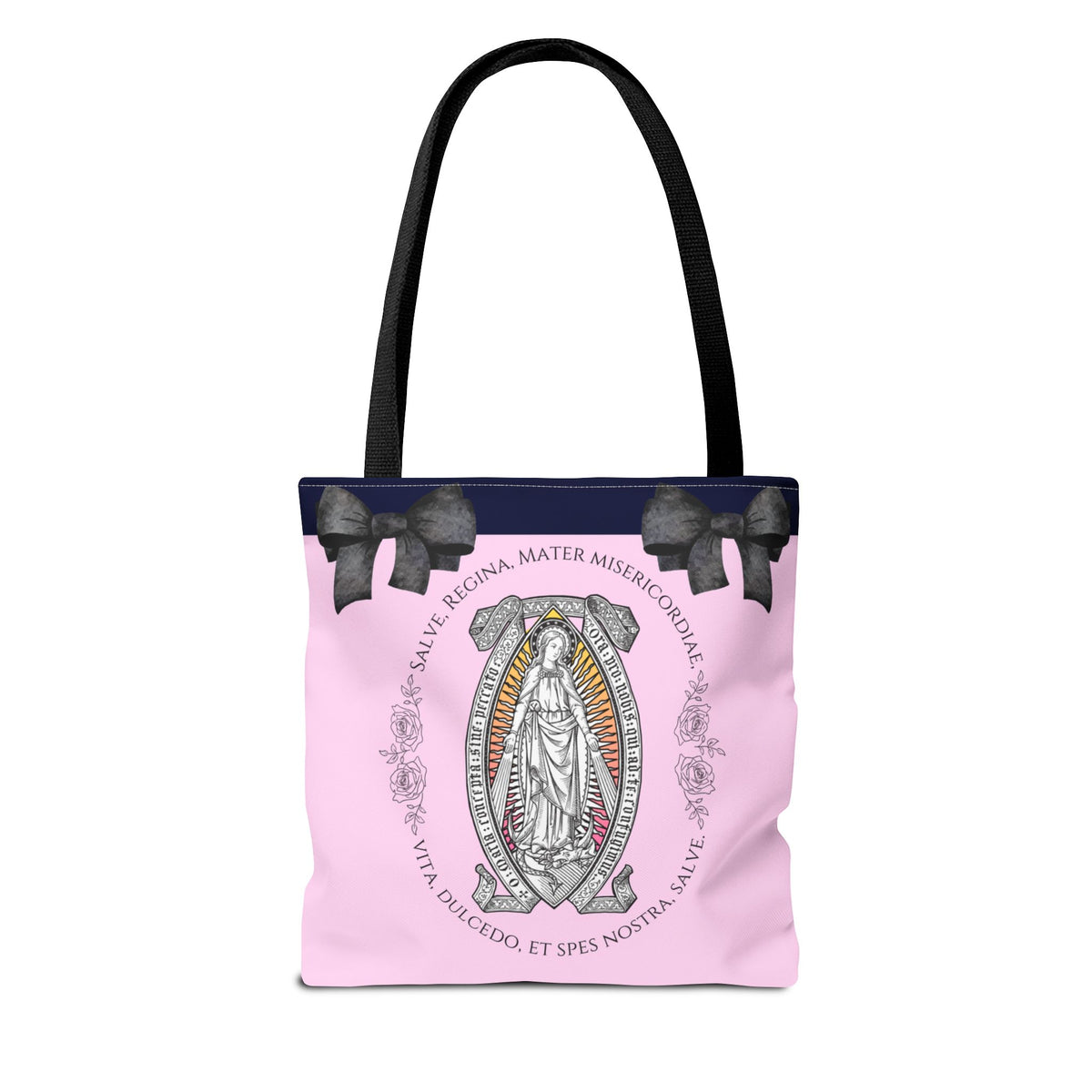Blessed Mother Tote Bag - Pink
