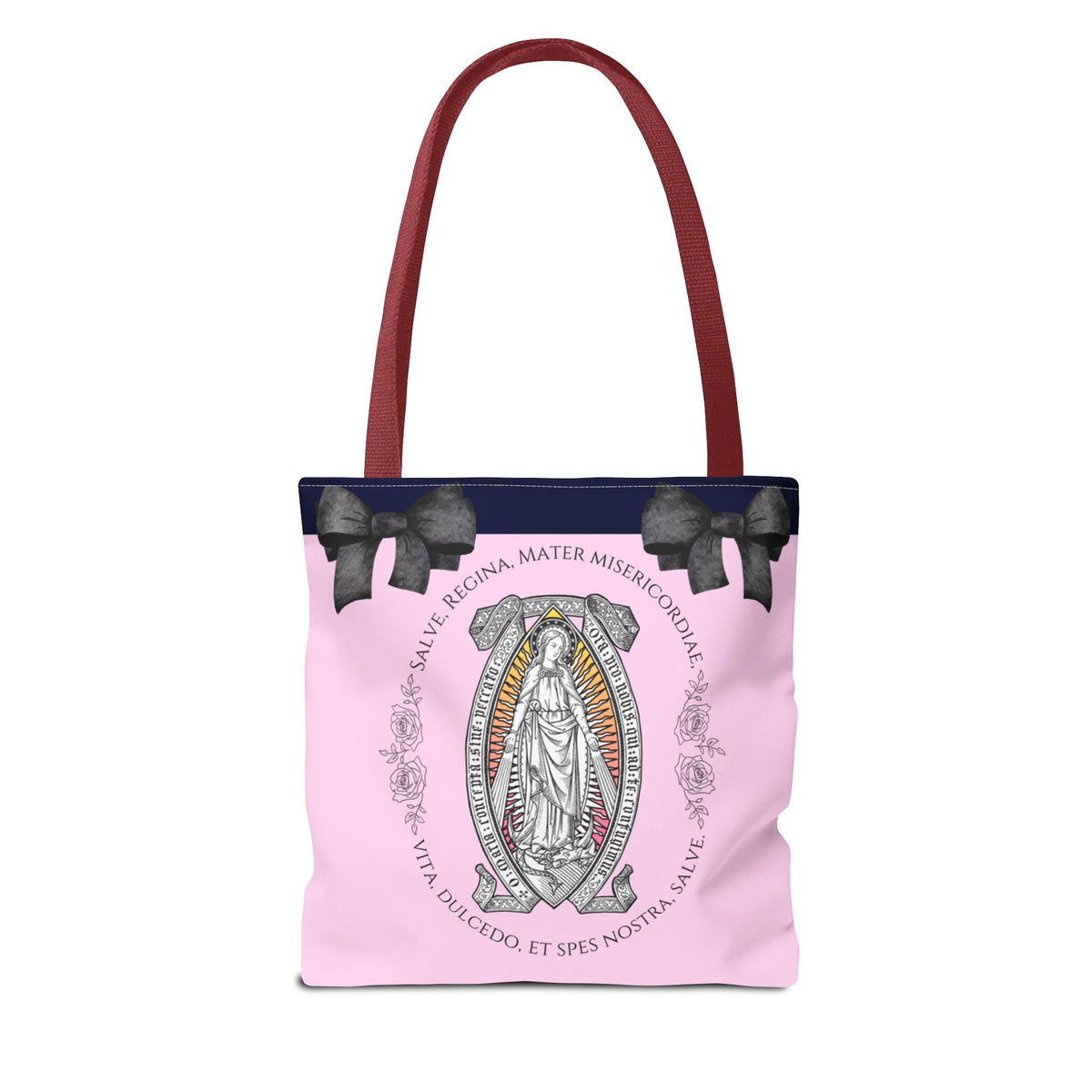 Blessed Mother Tote Bag - Pink