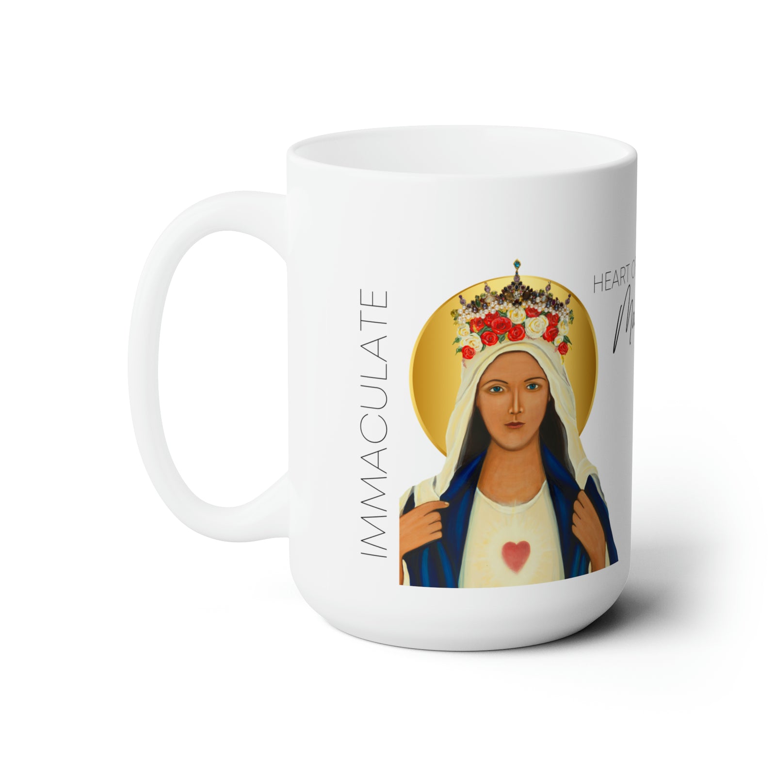 Immaculate Heart of Mary 15oz Ceramic Mug