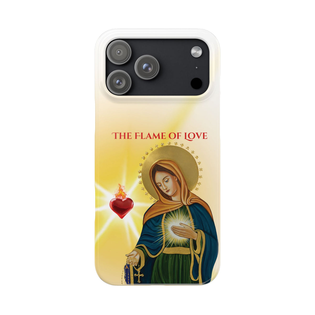 Flame of Love Slim Phone Case
