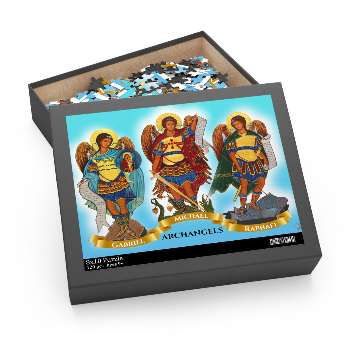 The Archangels Puzzle - Michael, Gabriel &amp; Raphael (120, 252, 500-Piece)