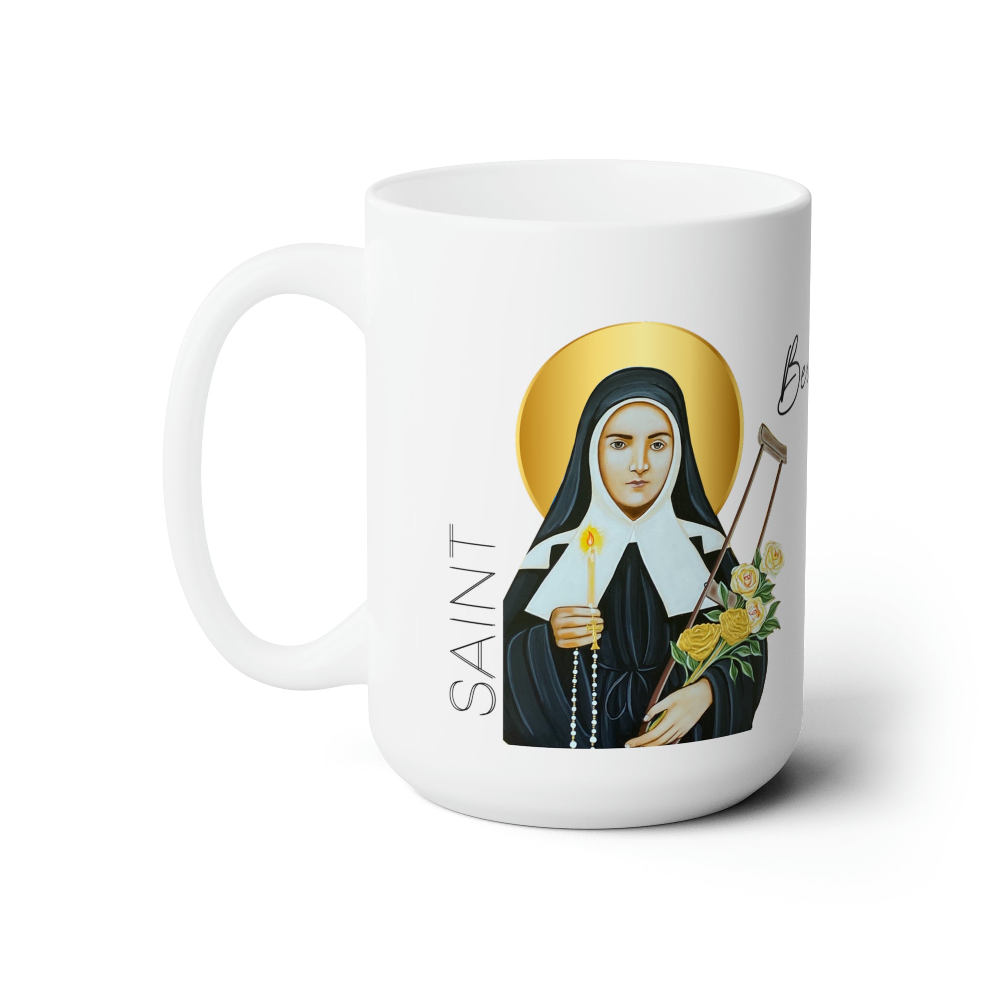 Saint Bernadette Prayer Mug 15oz