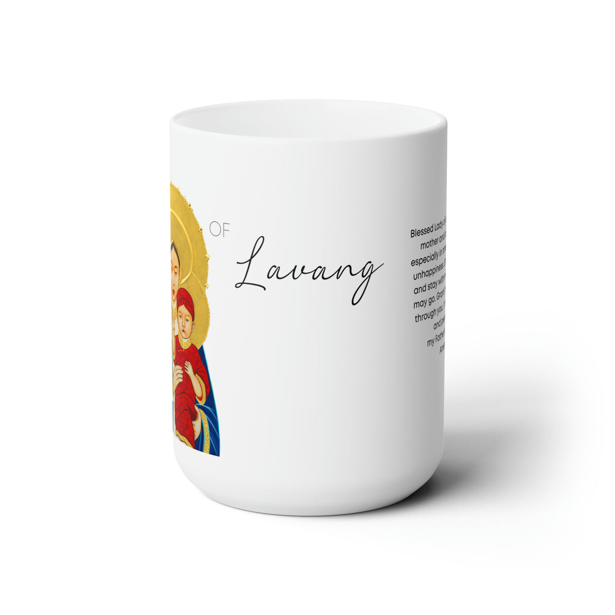 Our Lady of LaVang Prayer Mug 15oz