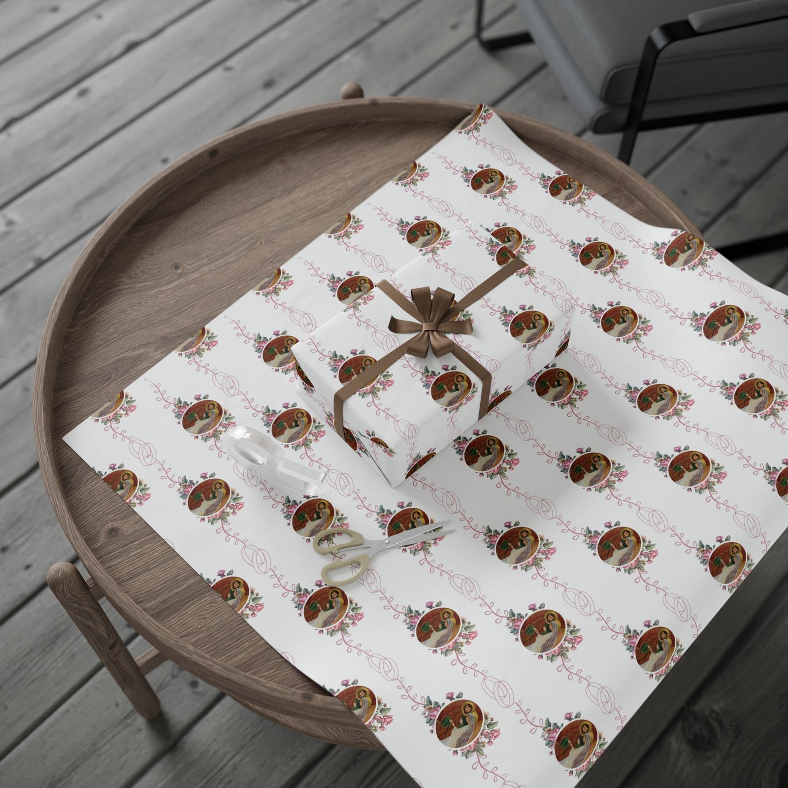 Gift Wrapping Paper - The Wedding of St. Joseph and Mary - Roll
