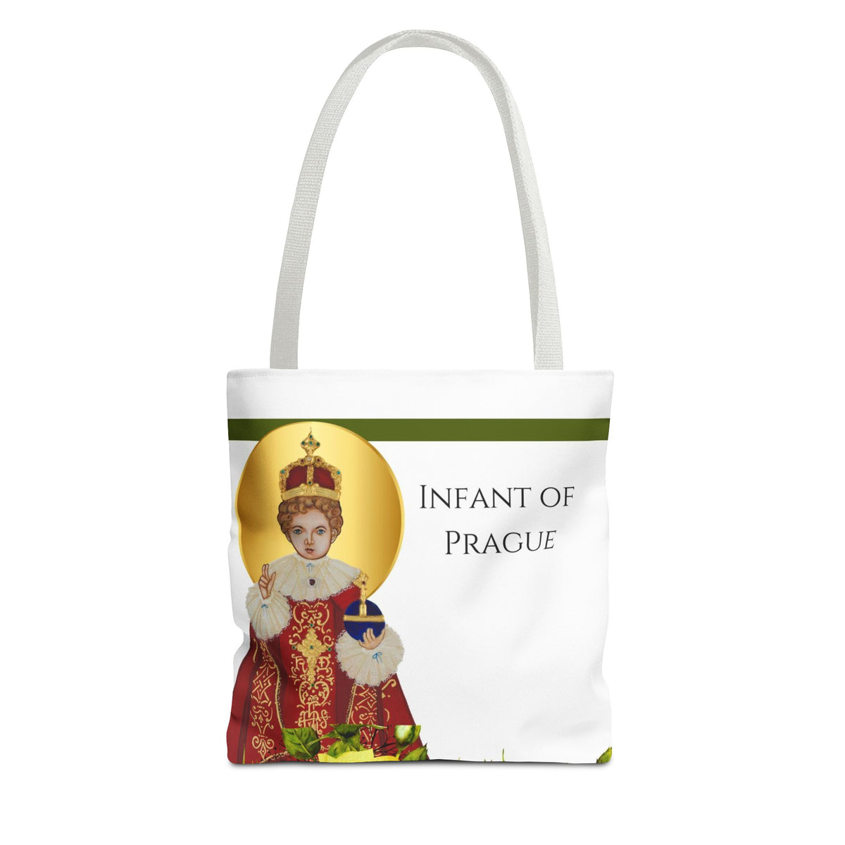 Infant of Prague Tote Bag