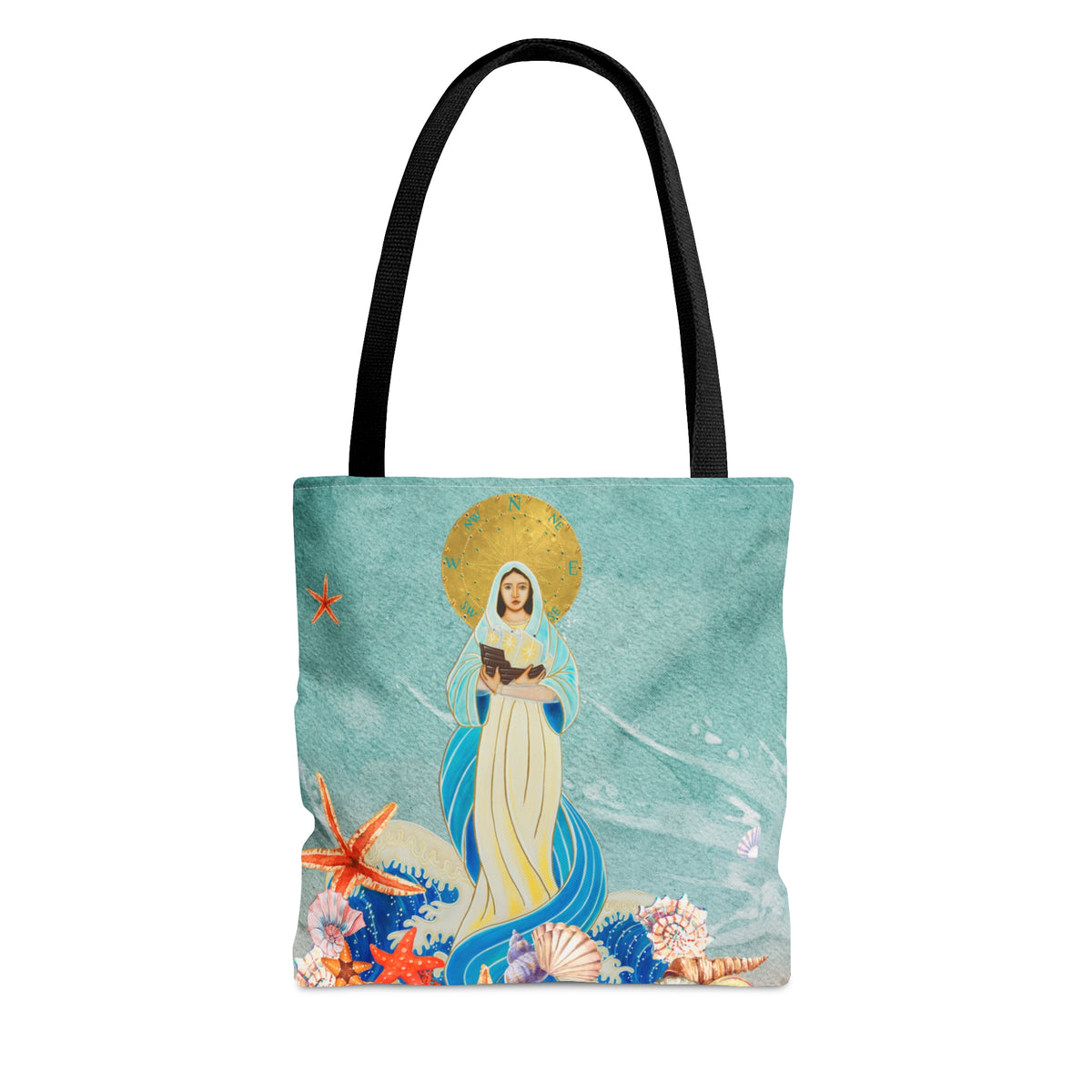 Our Lady Star of the Sea 13x13 Tote Bag