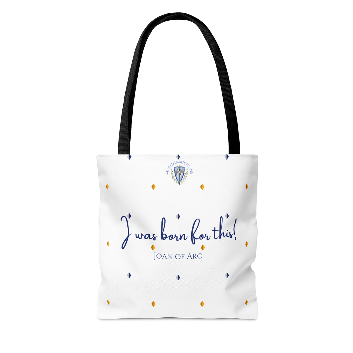 St. Joan of Arc Tote Bag 13x13