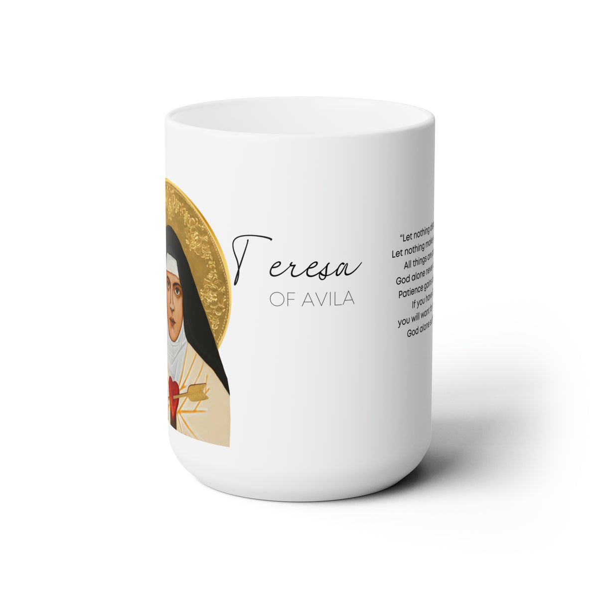 St Teresa of Avila Prayer Mug 15oz