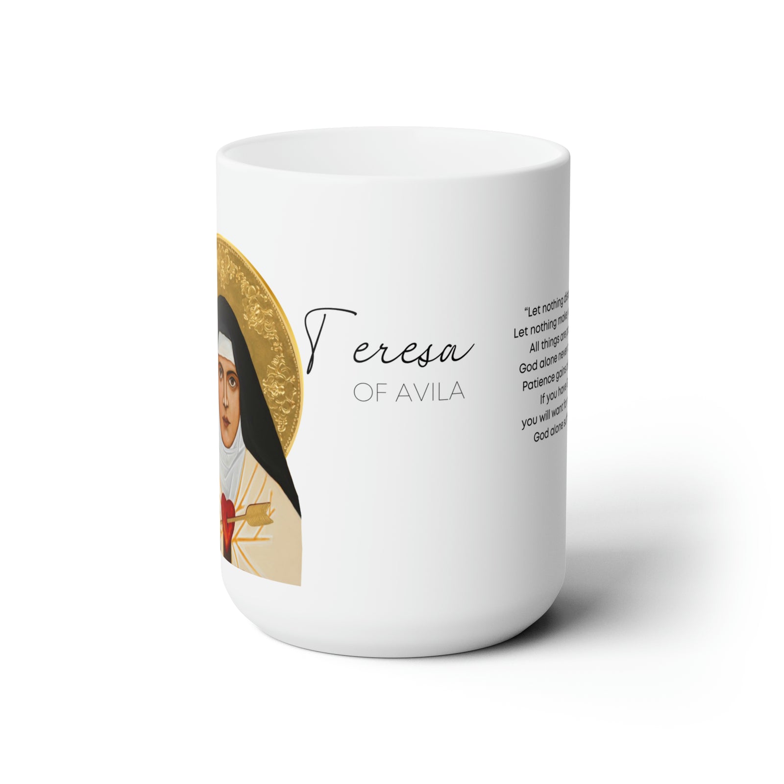 St Teresa of Avila Prayer Mug 15oz