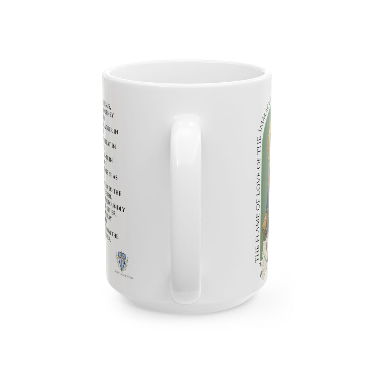 Flame of Love 15 oz Prayer Mug