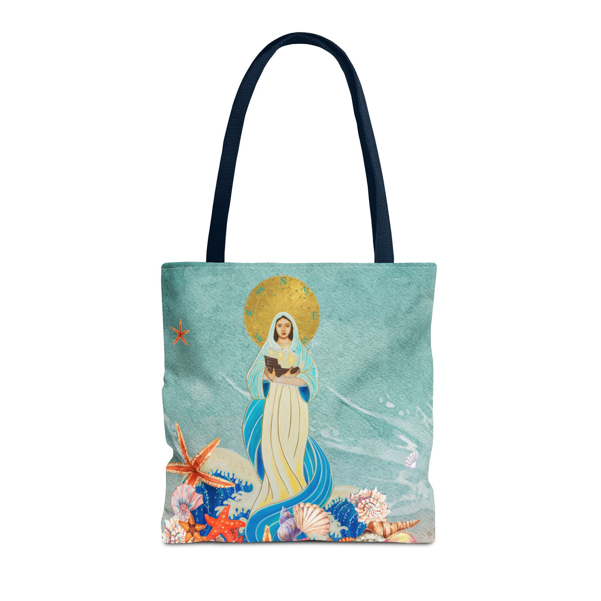 Our Lady Star of the Sea Tote Bag