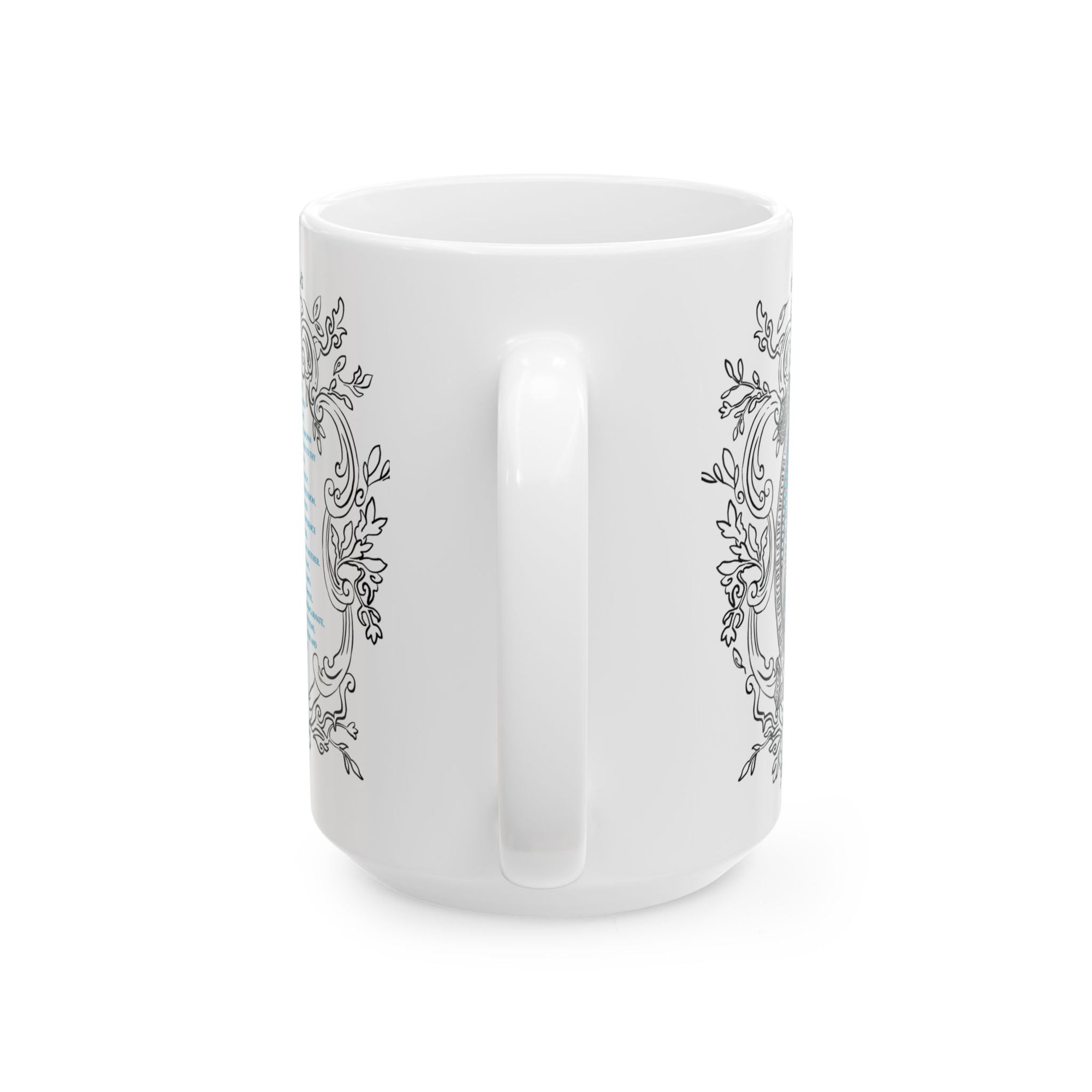 Ave Maria Ceramic Prayer Mug