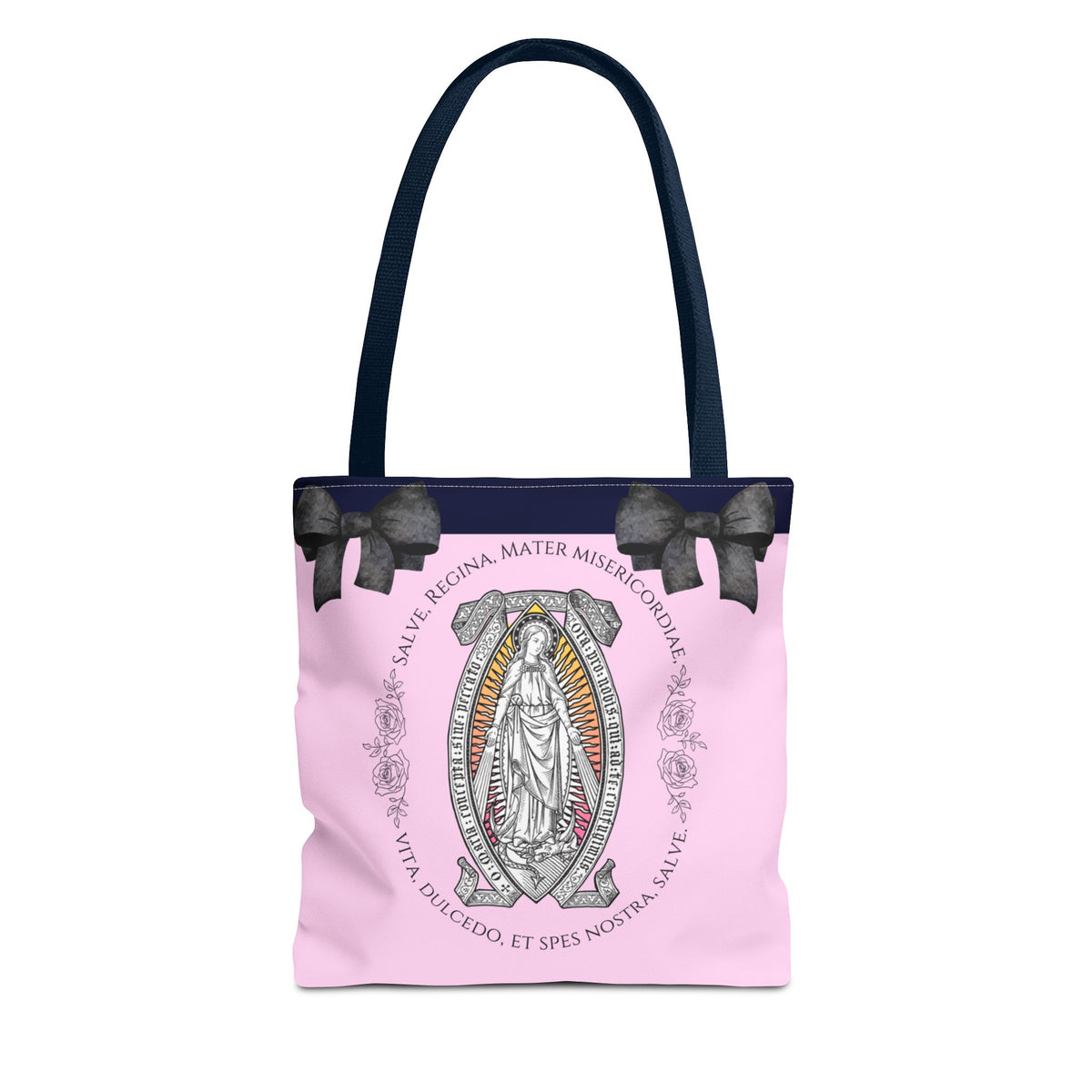 Blessed Mother Tote Bag - Pink