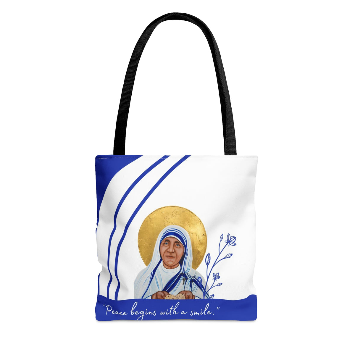 Saint Mother Teresa 13x13 Tote Bag