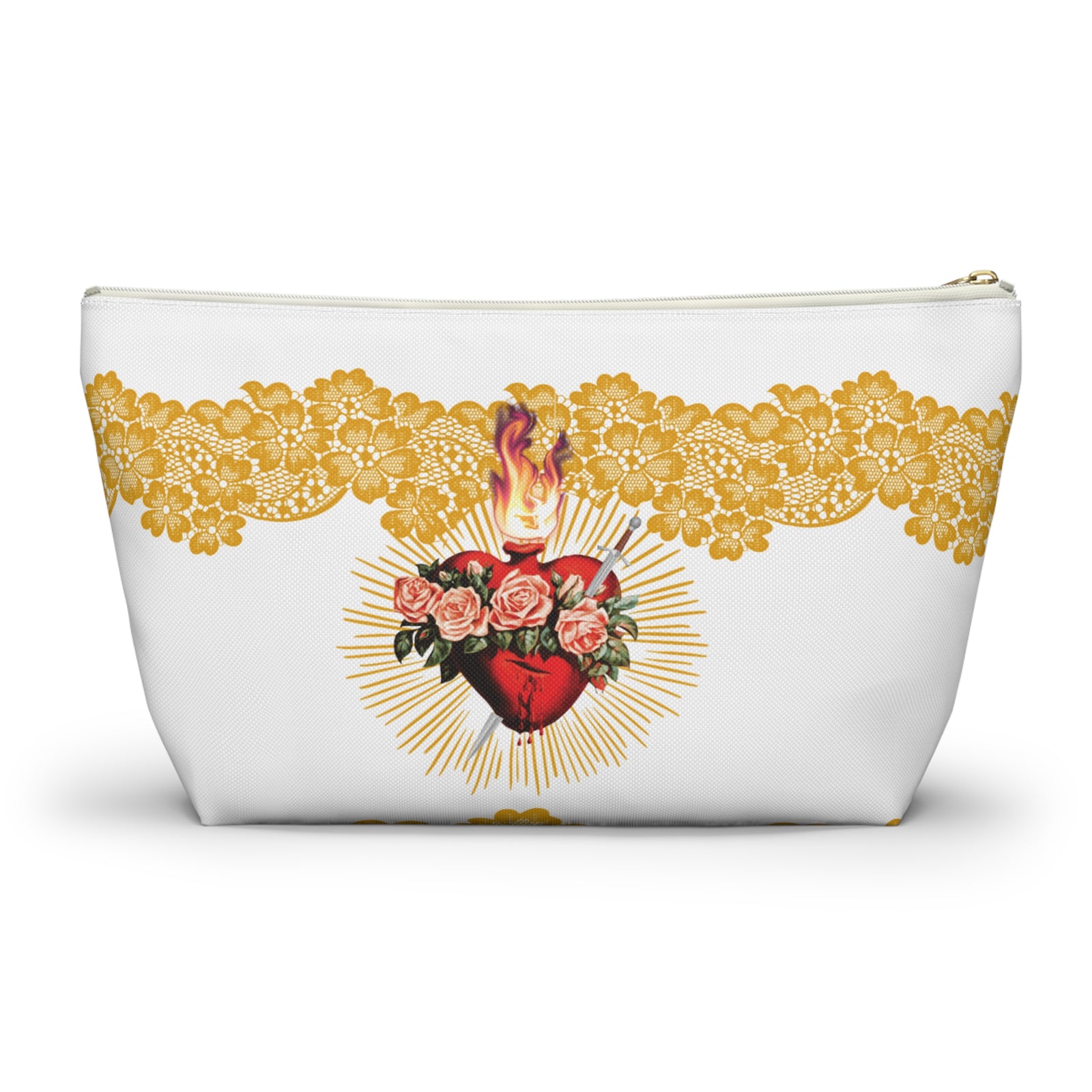 Flame of Love Adoration and Chapel Veil Pouch