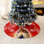 The Holy Family Tree Skirt - Red