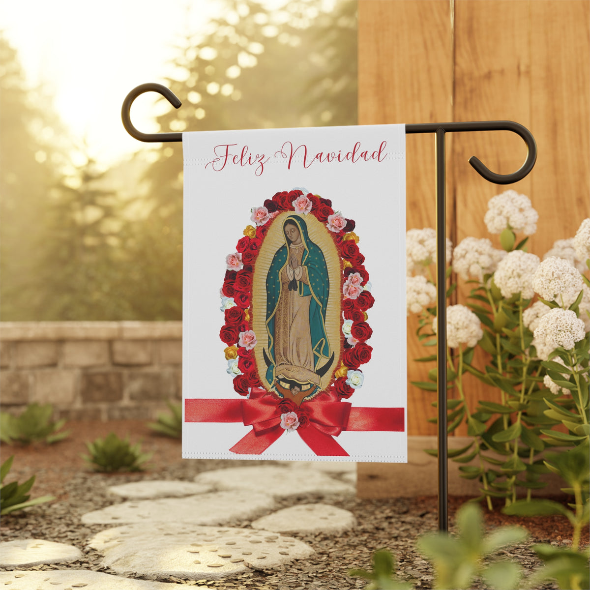 Feliz Navidad Christmas Garden Flag