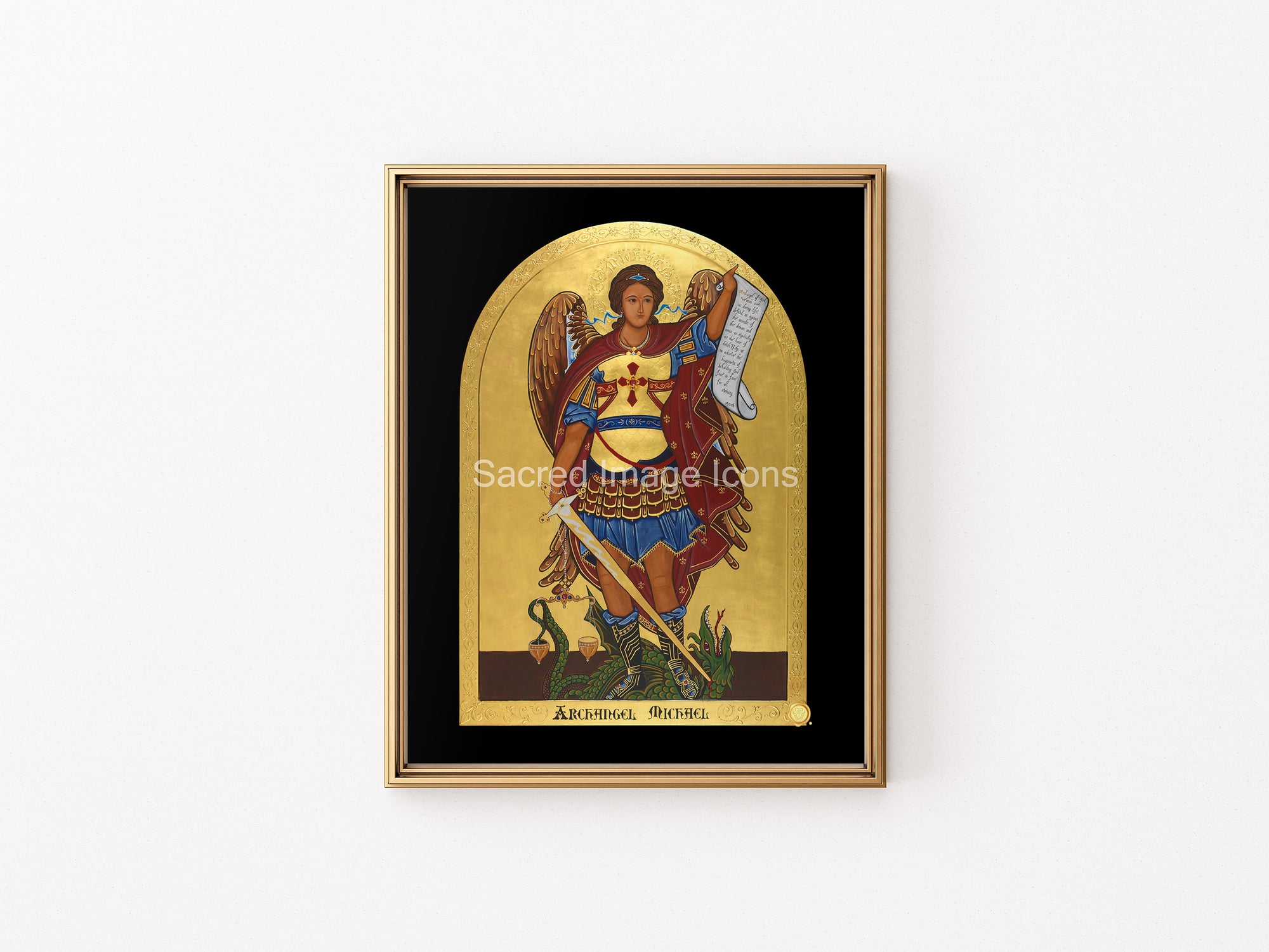 Archangel Michael 2 Icon Print