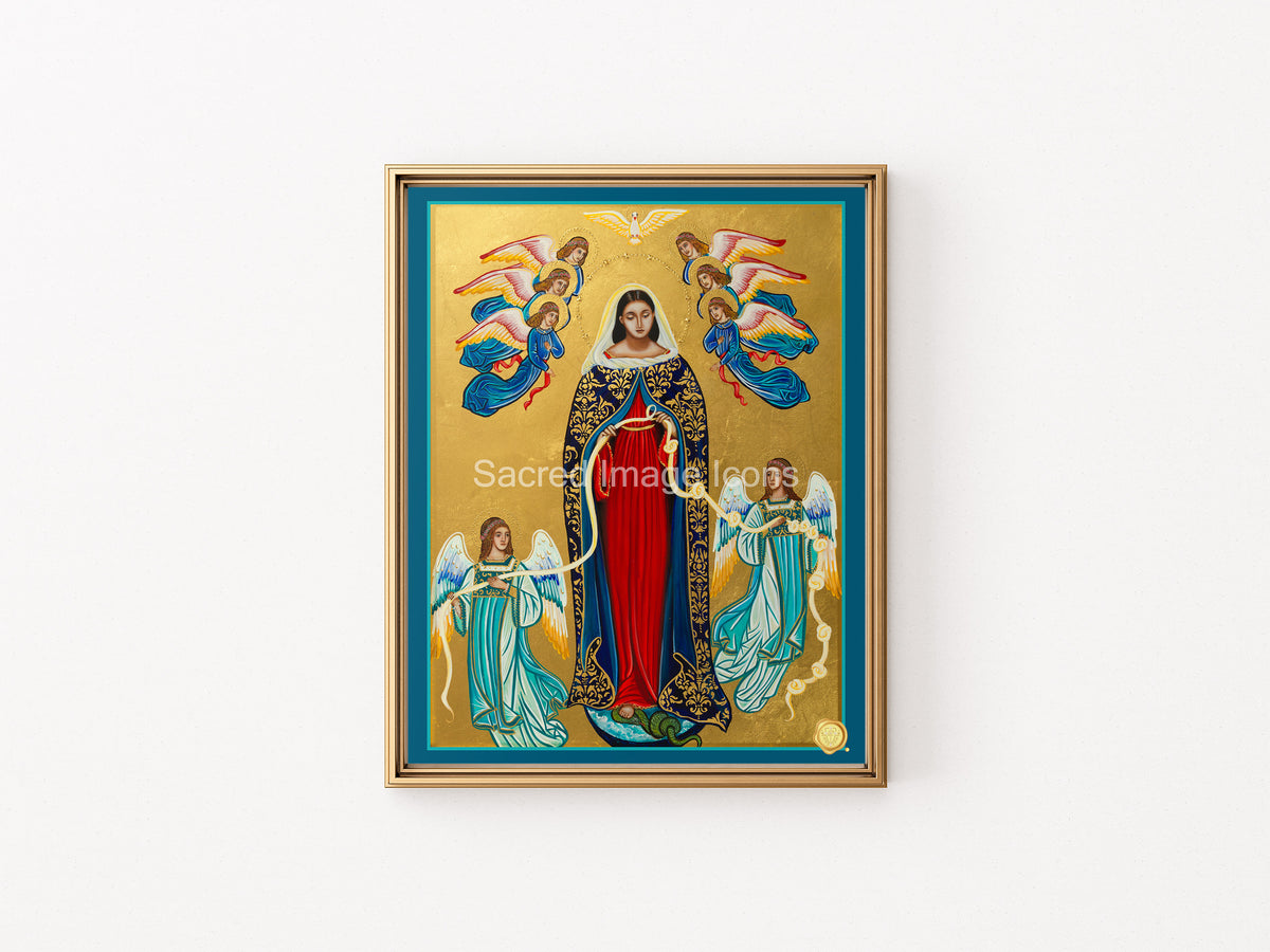 Our Lady Undoer of Knots Icon Print
