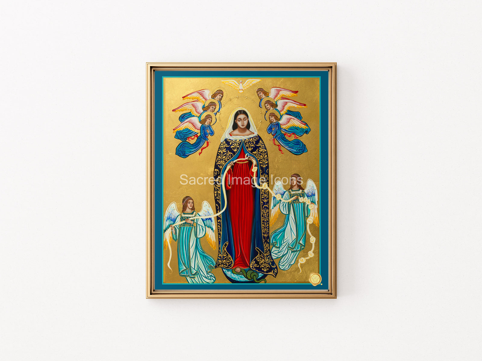 Our Lady Undoer of Knots Icon Print