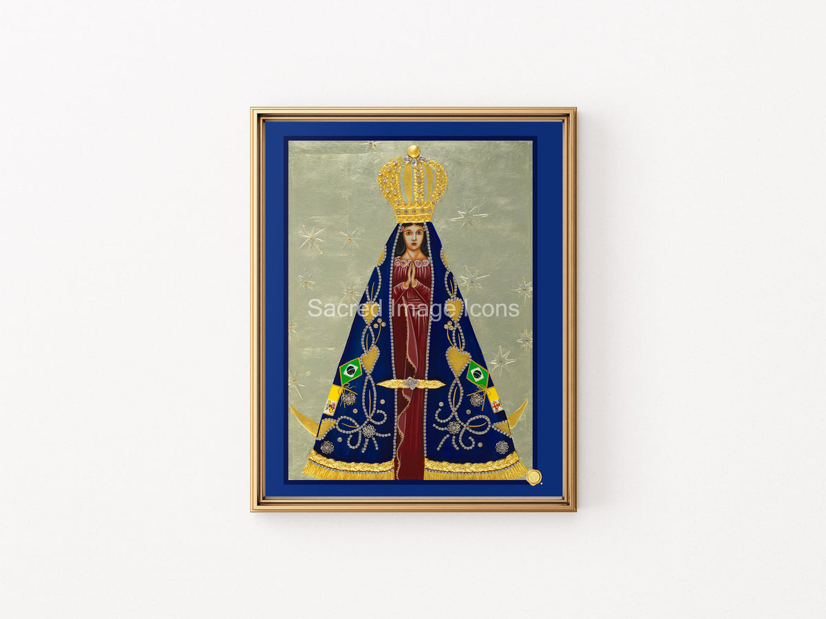 Our Lady of Aparecida Icon Print