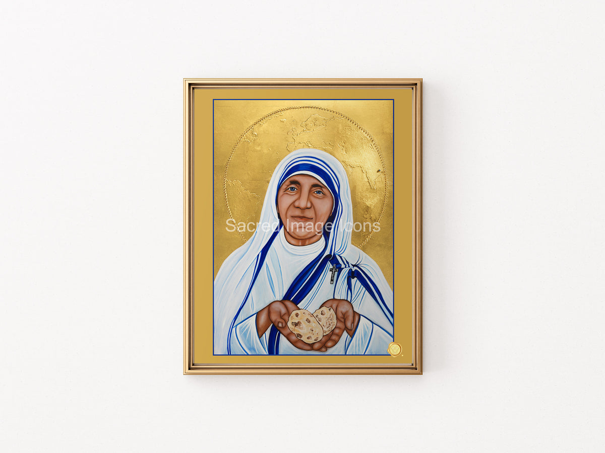 Saint Mother Teresa Icon Print