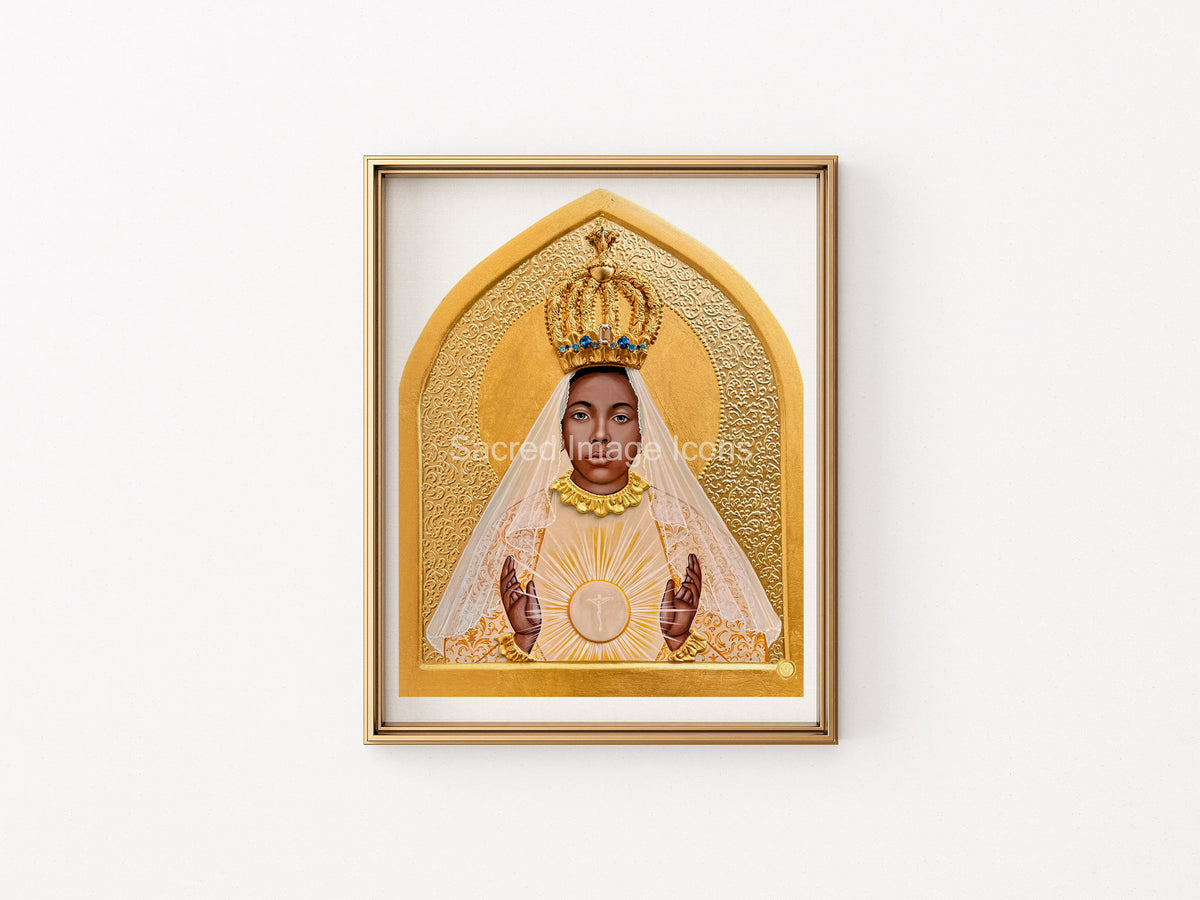 Our Lady Tabernacle of the World Icon Print