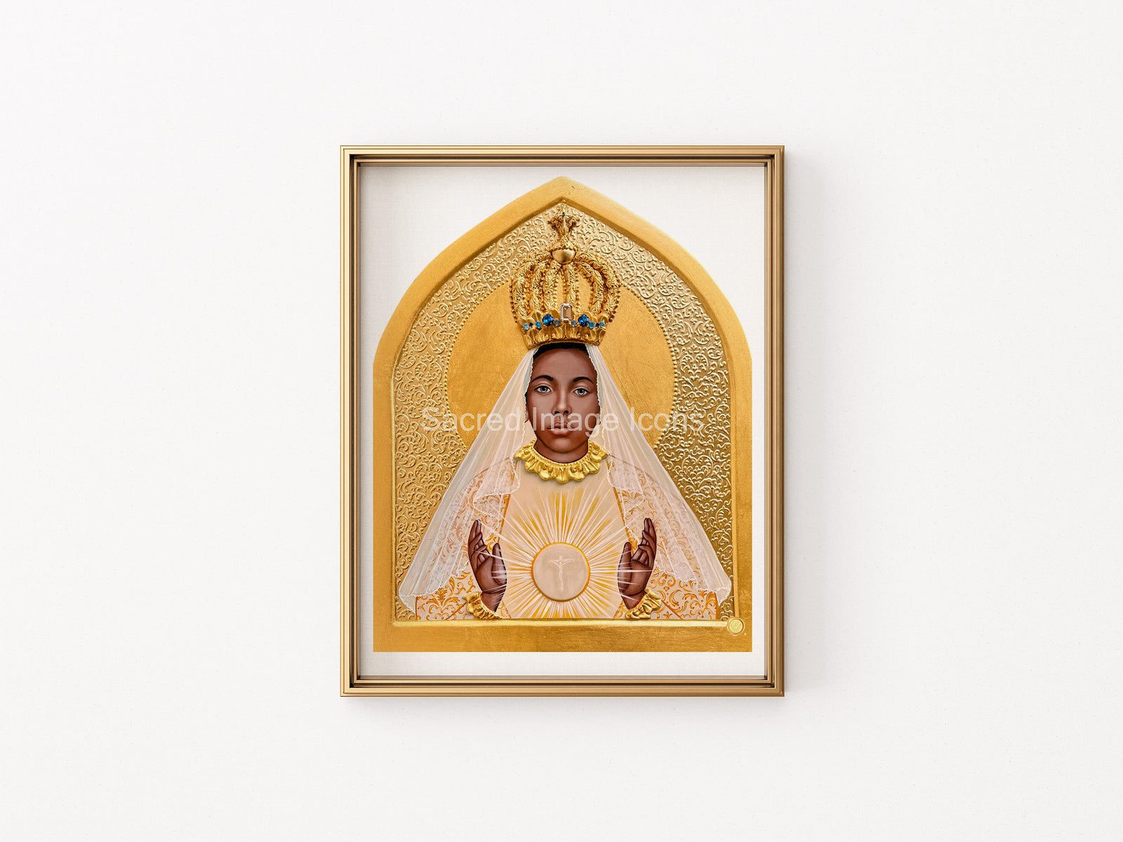 Our Lady Tabernacle of the World Icon Print