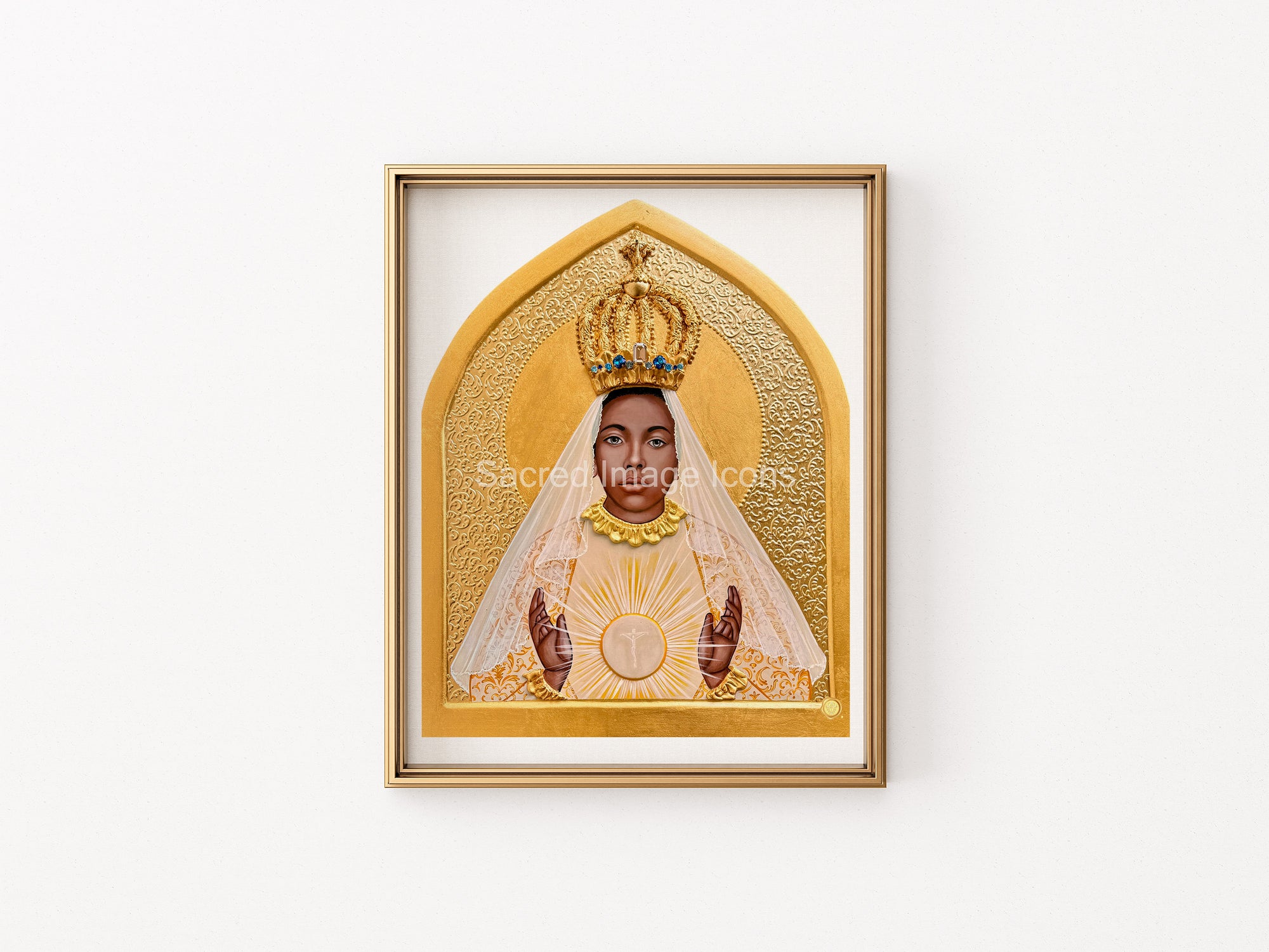 Our Lady of Africa Icon Print